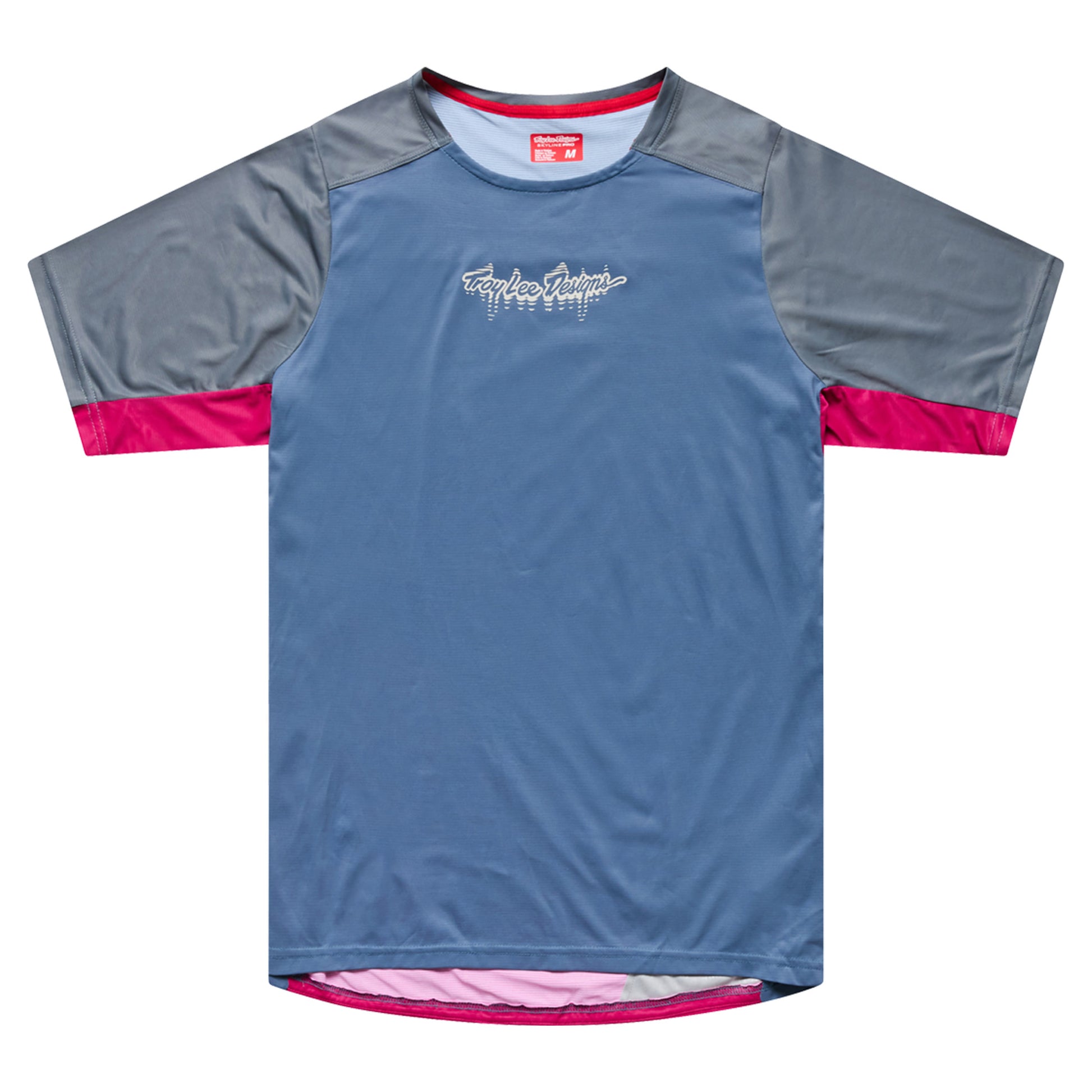 TLD Skyline Pro SS Jersey - S - Descend Slate - Image 1