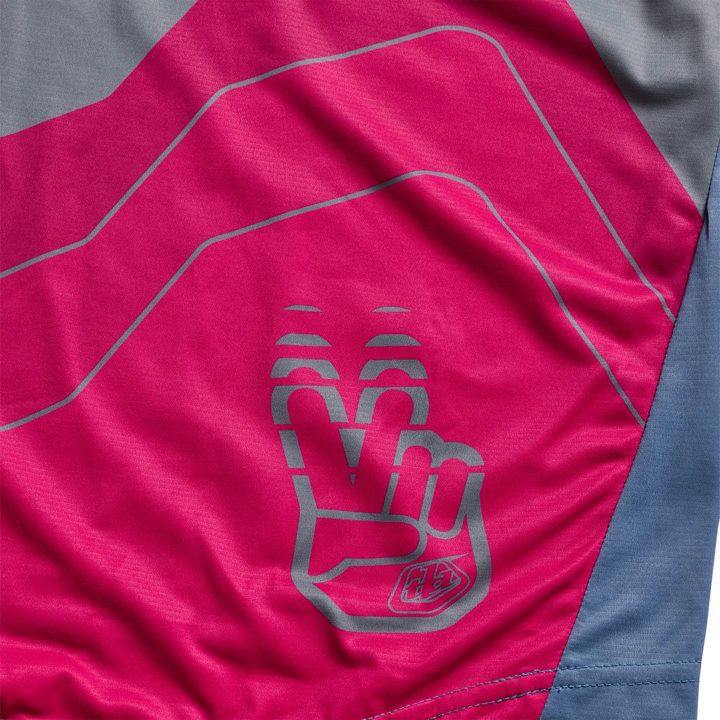 TLD Skyline Pro SS Jersey - S - Descend Slate - Image 6