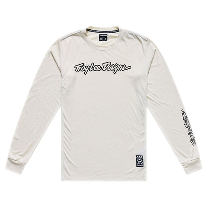 TLD Skyline Ride Long Sleeve Tee - L - Signature Pumice - Image 1