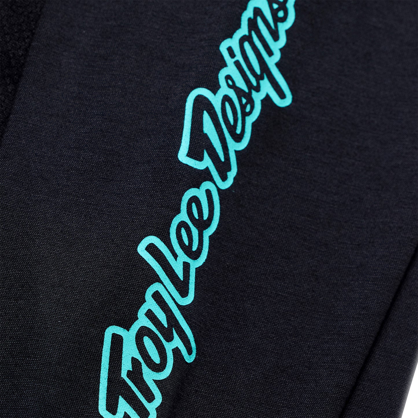 TLD Skyline Ride Long Sleeve Tee - S - Signature Black / Real Teal - Image 7