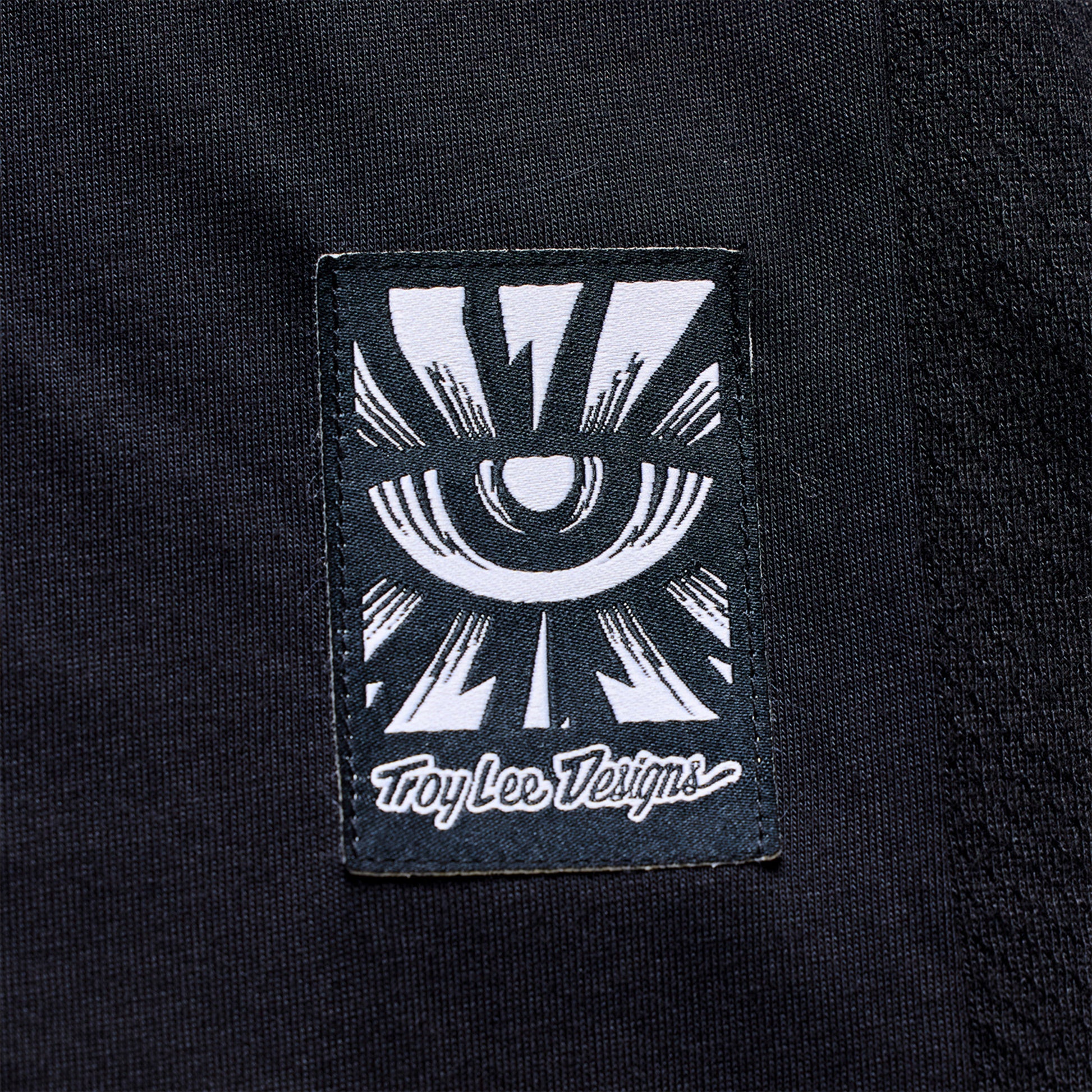 TLD Skyline Ride Short Sleeve Tee - L - Signature Black / Real Teal - Image 4