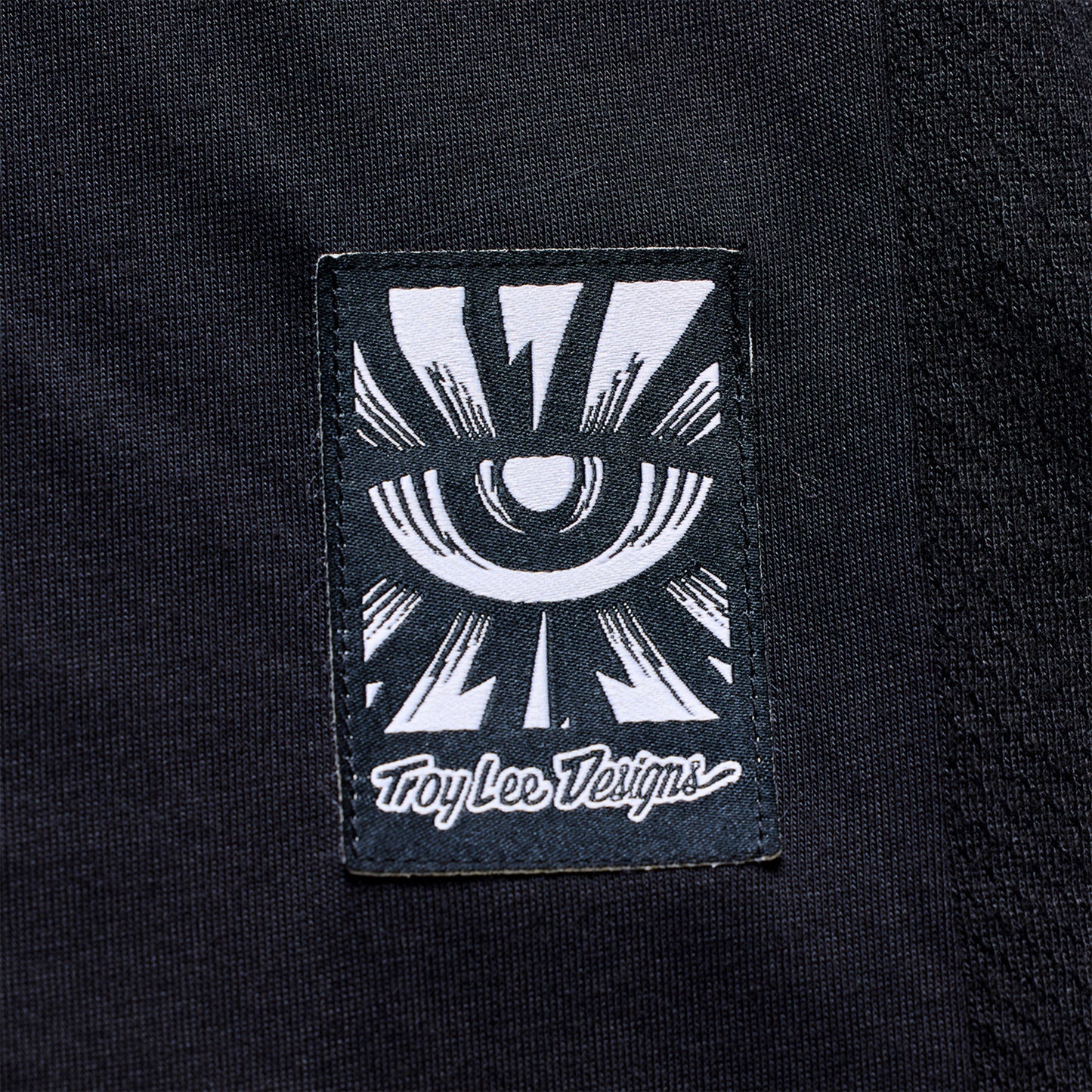 TLD Skyline Ride Short Sleeve Tee - S - Signature Black / Real Teal - Image 4
