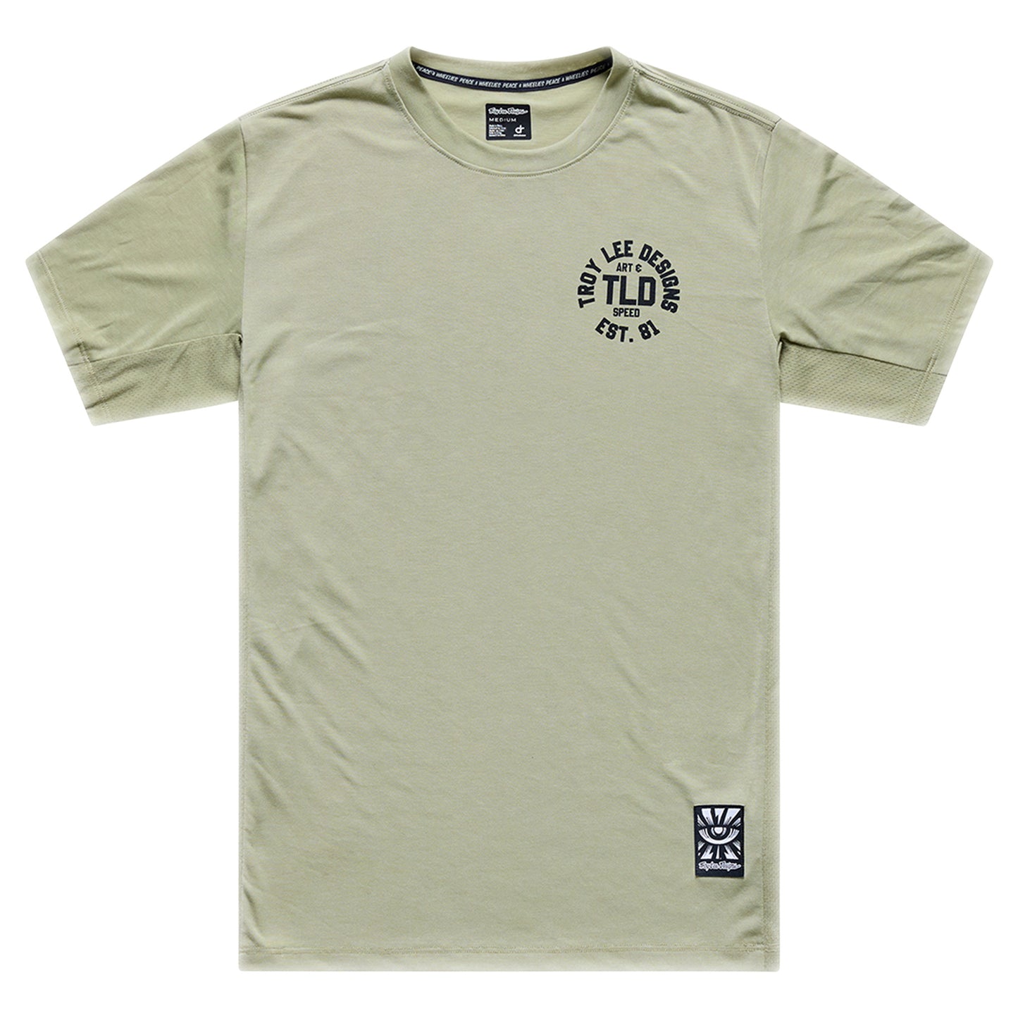 TLD Skyline Ride Short Sleeve Tee - S - Stamps Sage - Image 1