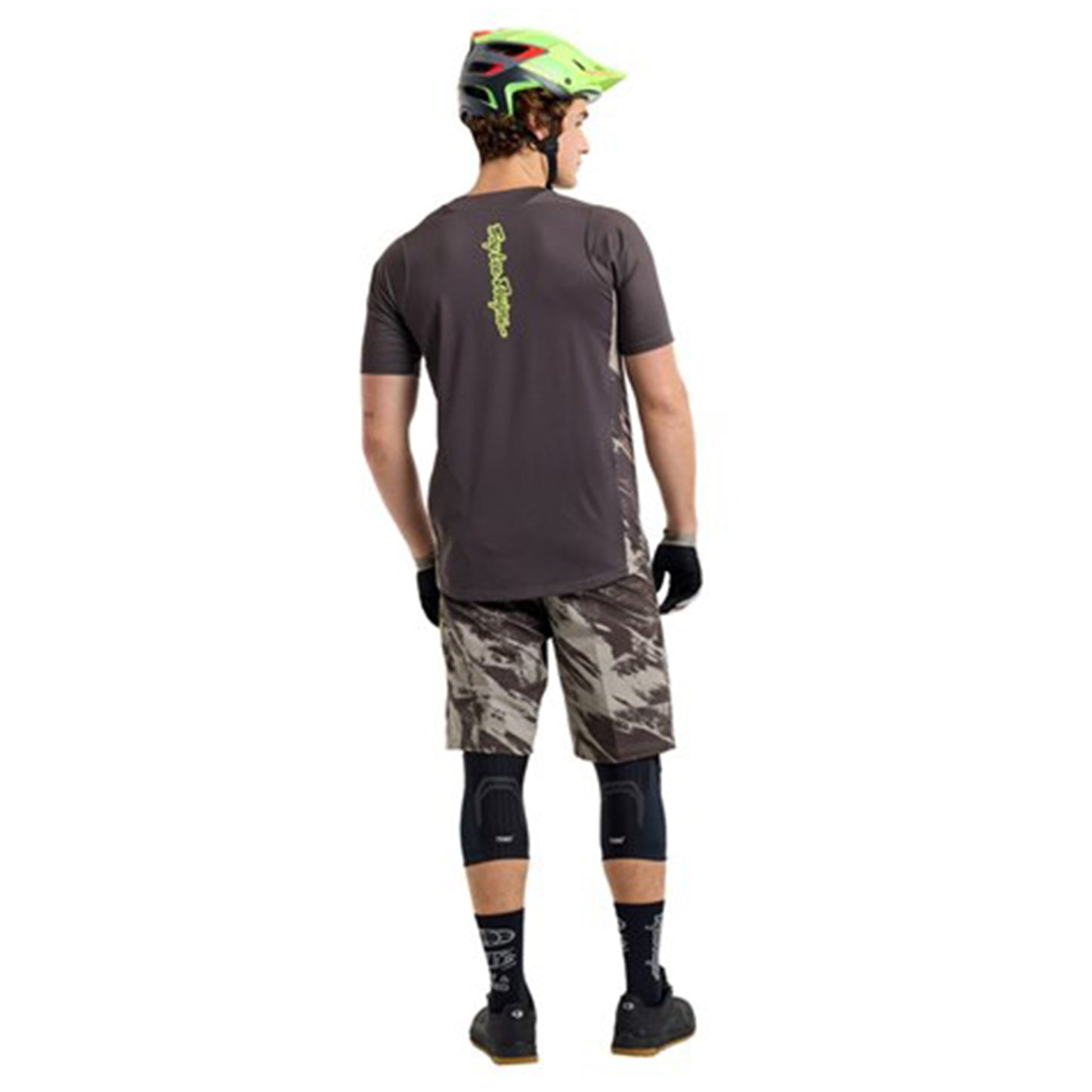 TLD Skyline Short Sleeve Jersey - L - Elemental Dark Earth - Image 4