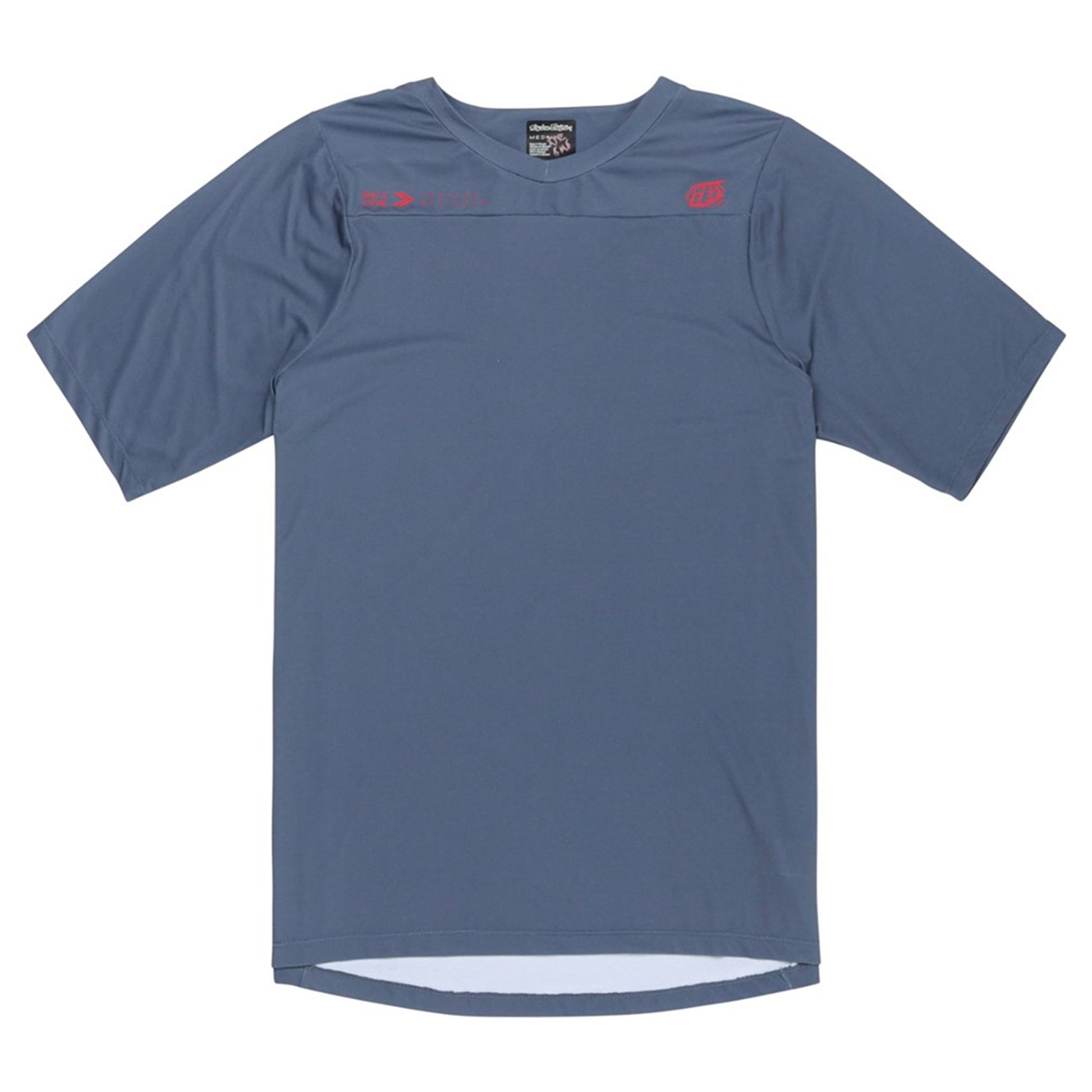 TLD Skyline Short Sleeve Jersey - M - Mono Steel Blue - Image 1