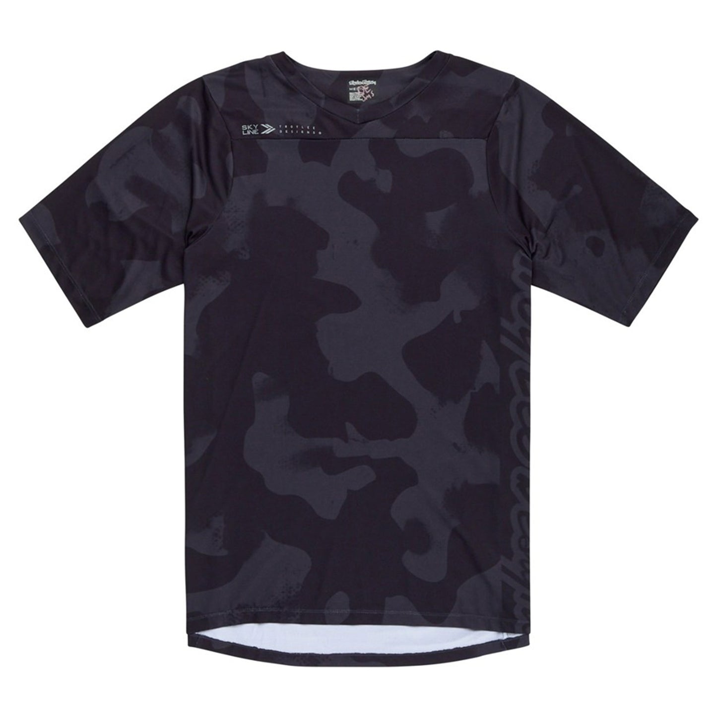 TLD Skyline Short Sleeve Jersey - S - Scrubland Black - Image 1