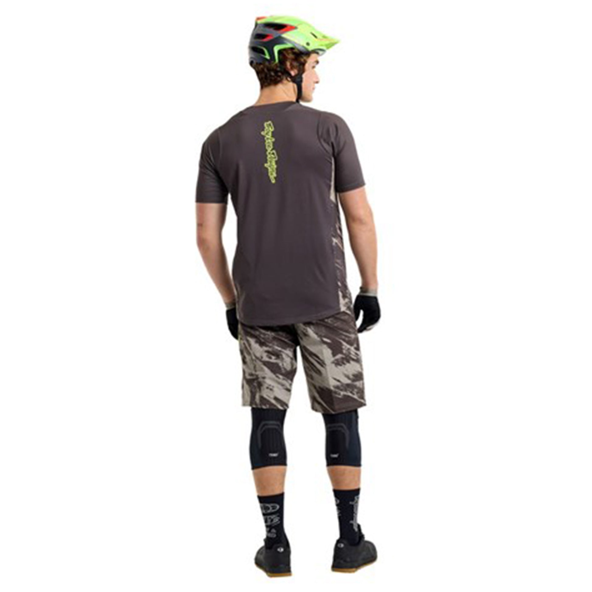 TLD Skyline Short Sleeve Jersey - XL - Elemental Dark Earth - Image 4