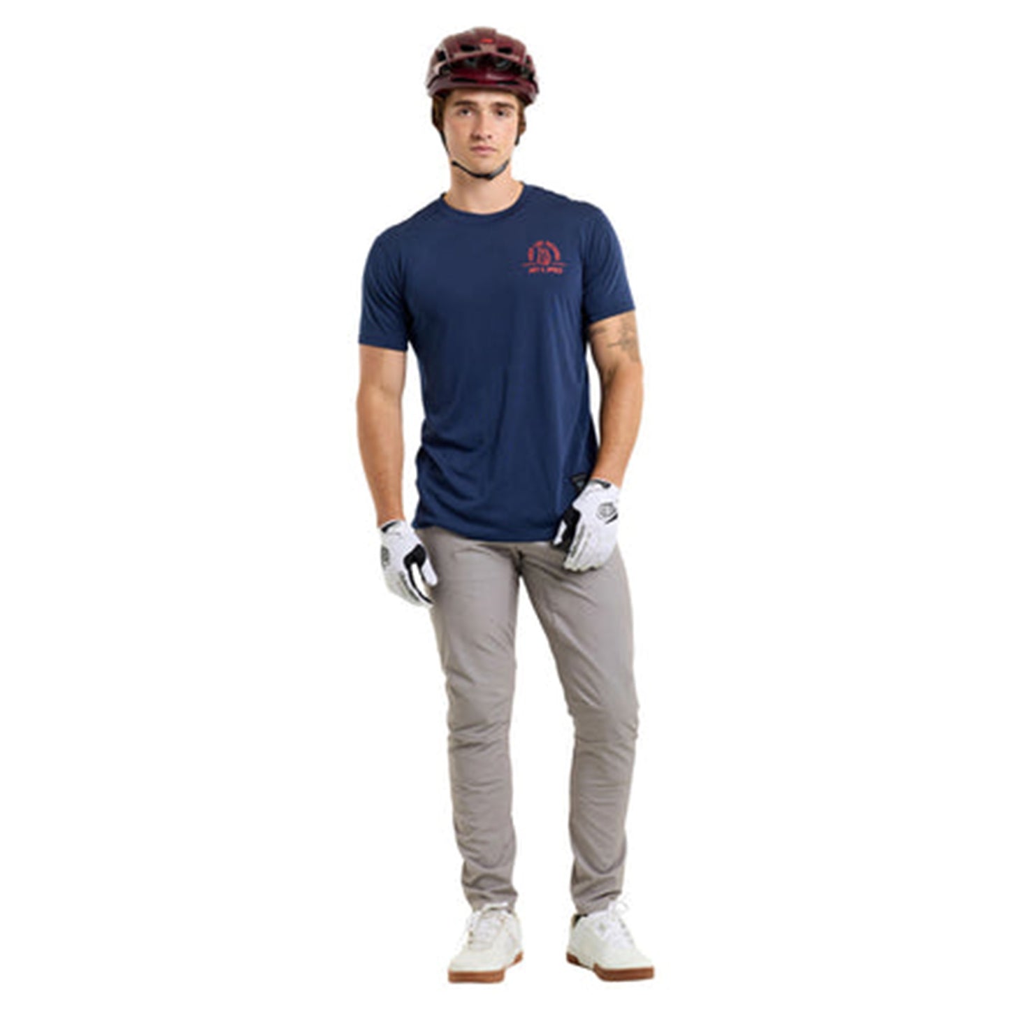 TLD Skyline Short Sleeve Ride Tee - L - Locals Midnight - Image 2