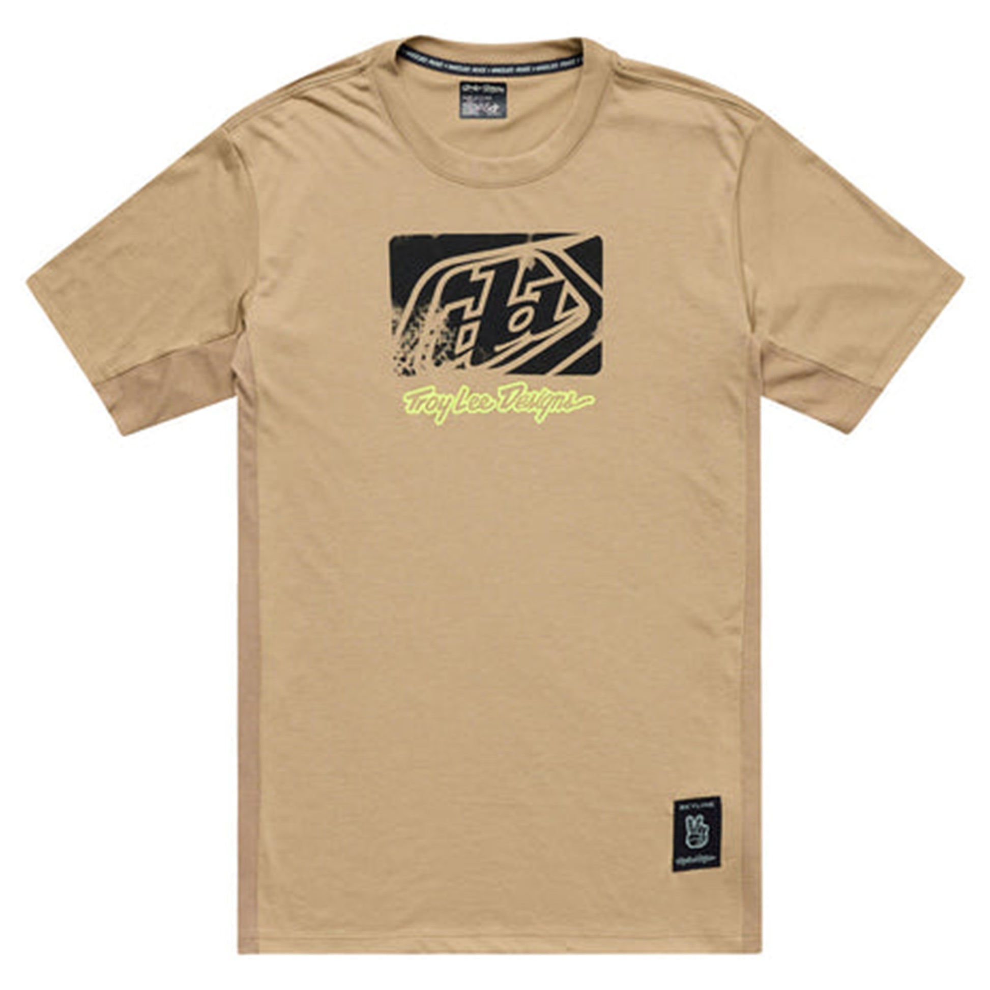 TLD Skyline Short Sleeve Ride Tee - M - Scrubbed Timber - Image 1