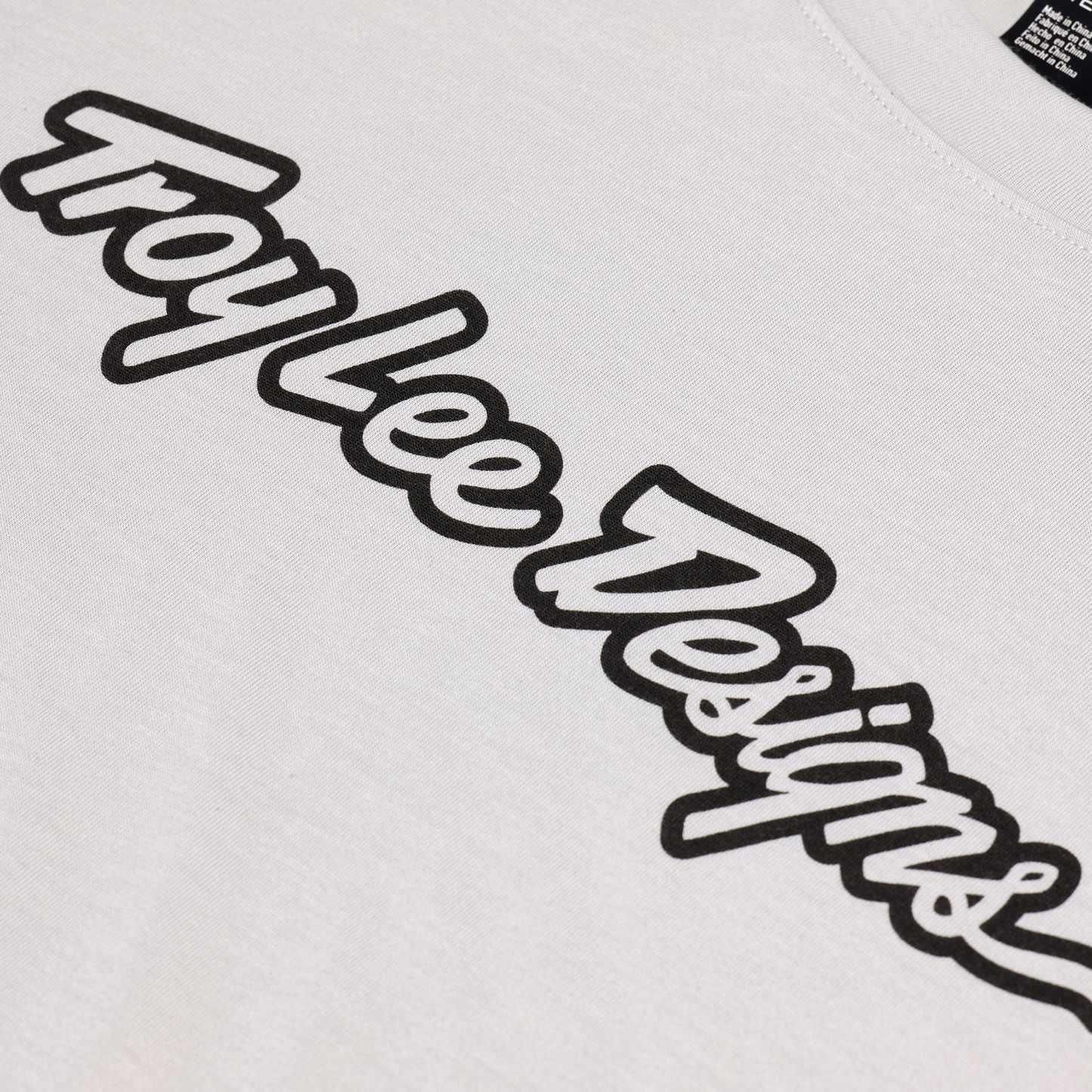 TLD Skyline Short Sleeve Ride Tee - M - Signature Mist - Image 1