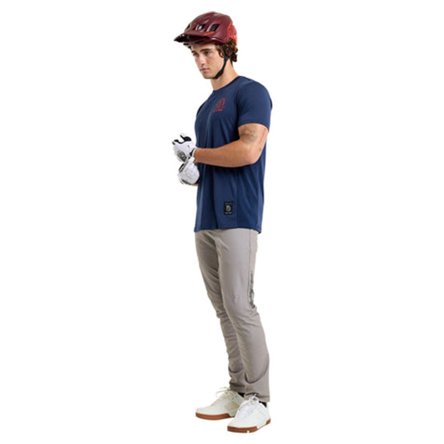TLD Skyline Short Sleeve Ride Tee - S - Locals Midnight - Image 4