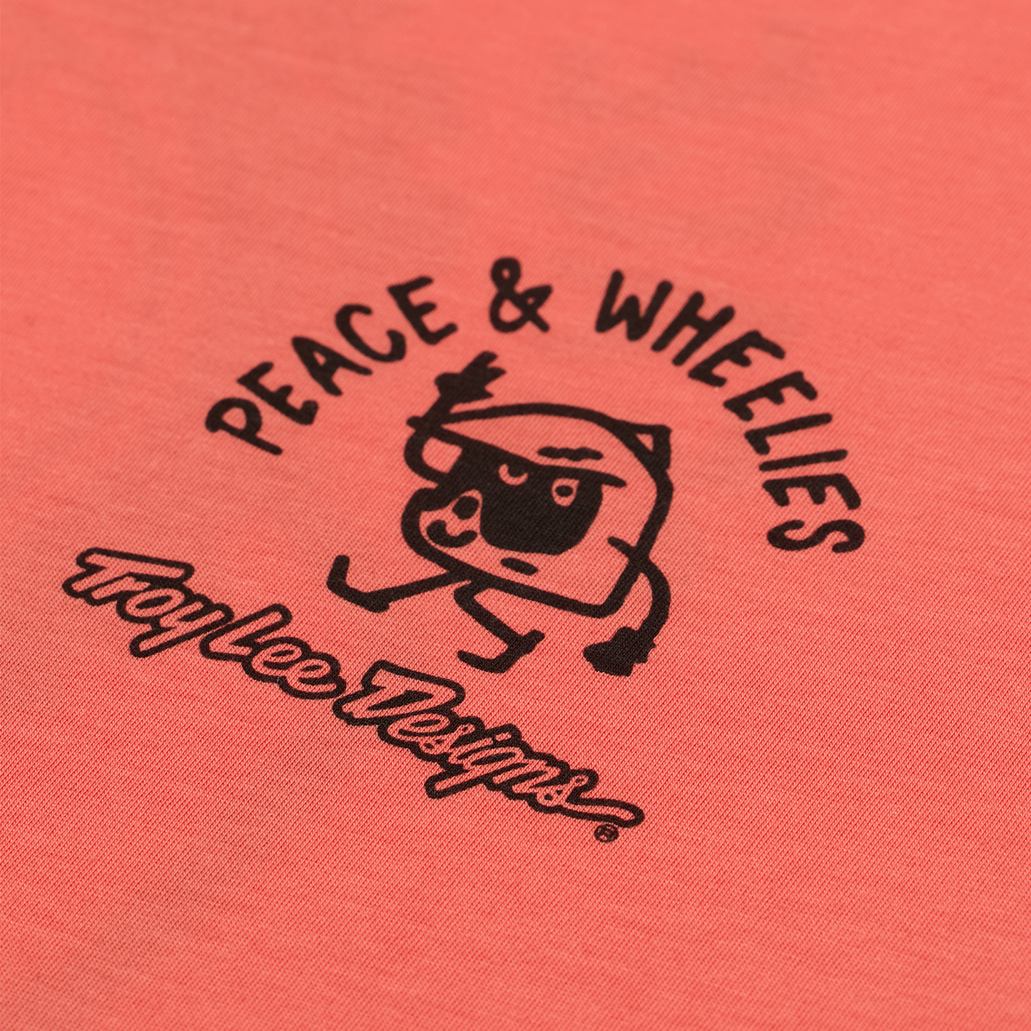 TLD Skyline Short Sleeve Ride Tee - S - Melon - Image 1