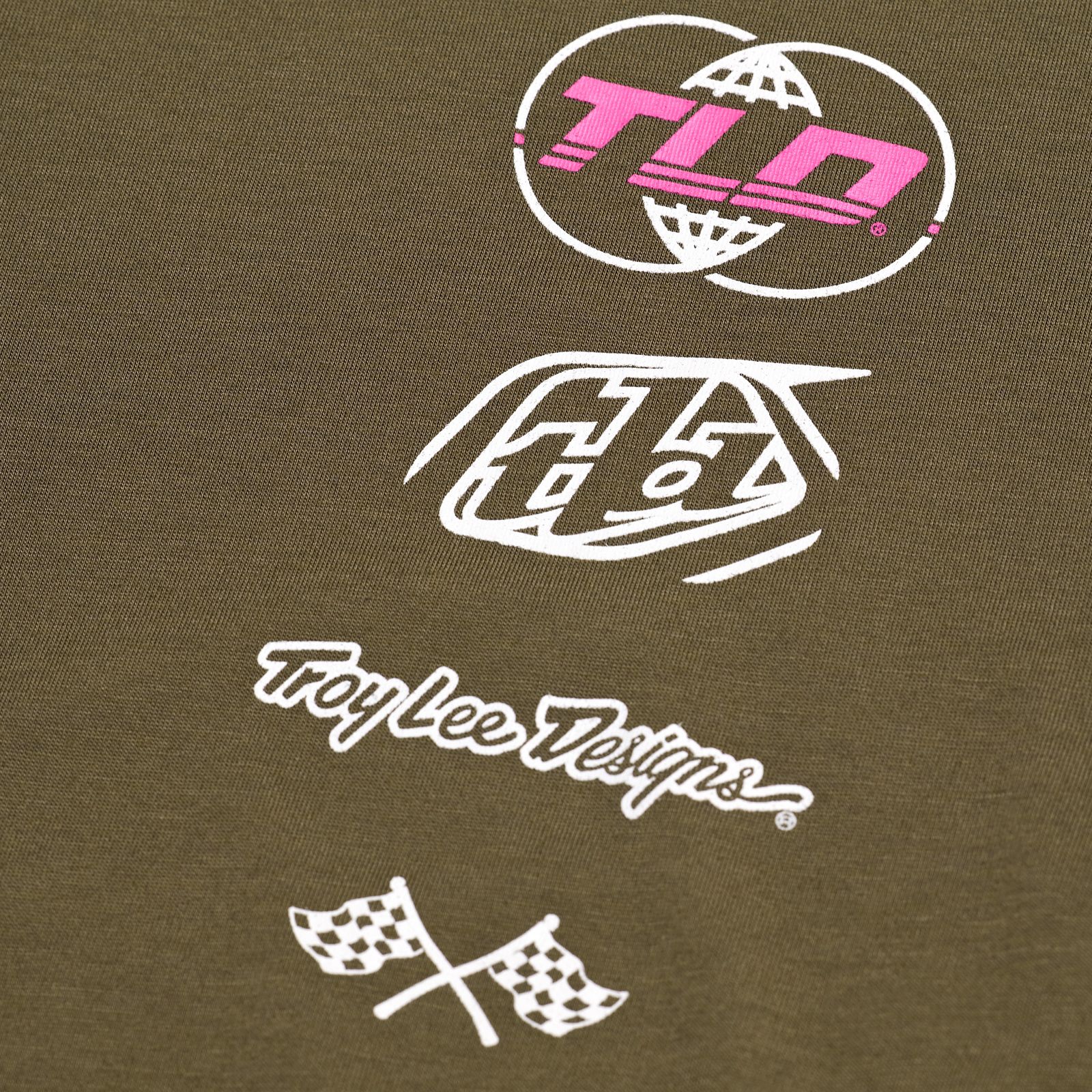 TLD Skyline Short Sleeve Ride Tee - S - Worldwide Caper - Image 3