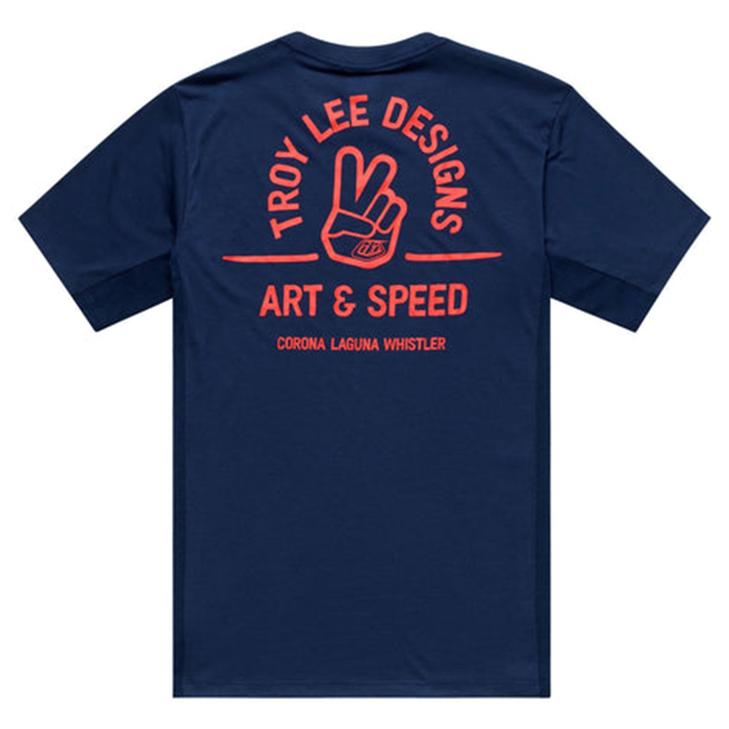 TLD Skyline Short Sleeve Ride Tee - XL - Locals Midnight - Image 3