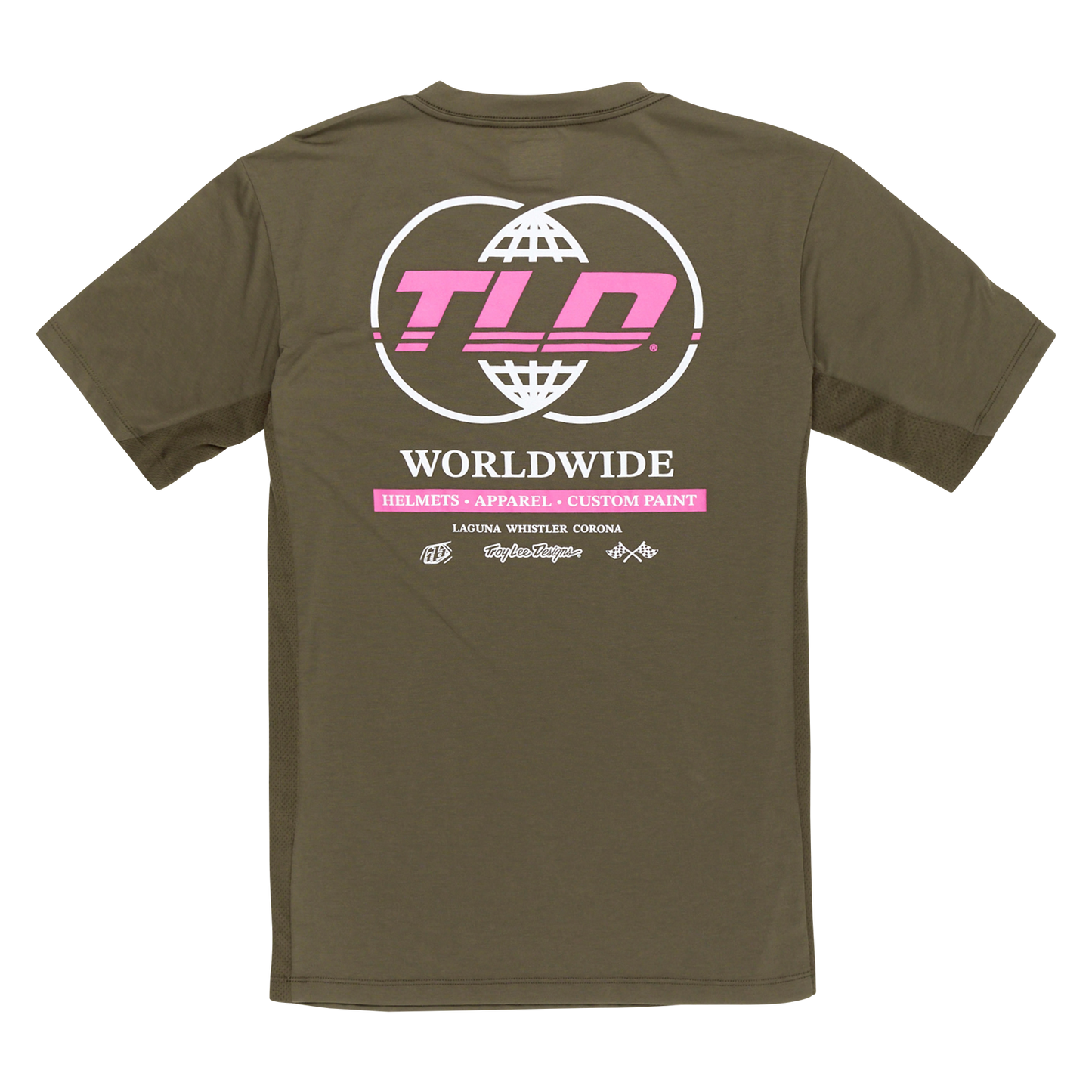 TLD Skyline Short Sleeve Ride Tee - XL - Worldwide Caper - Image 4
