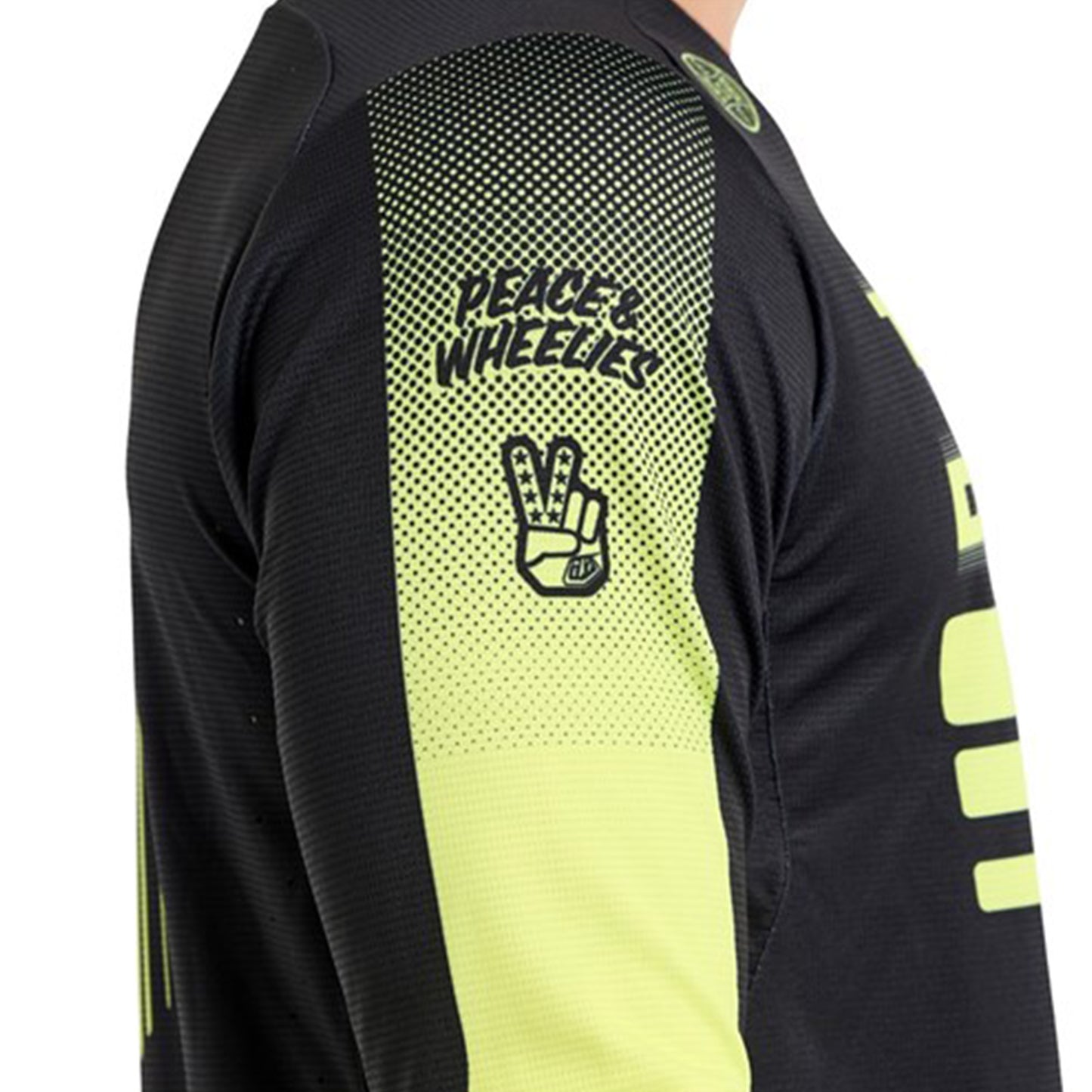 TLD Sprint Jersey - S - Segment Black - Image 4