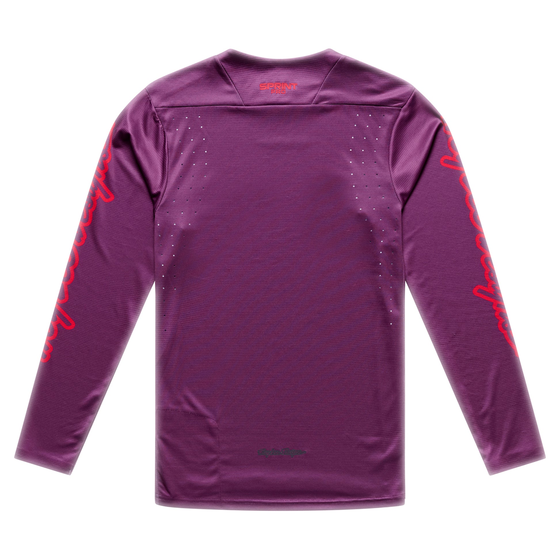 TLD Sprint Pro Jersey - L - Mono Sangria - Image 2