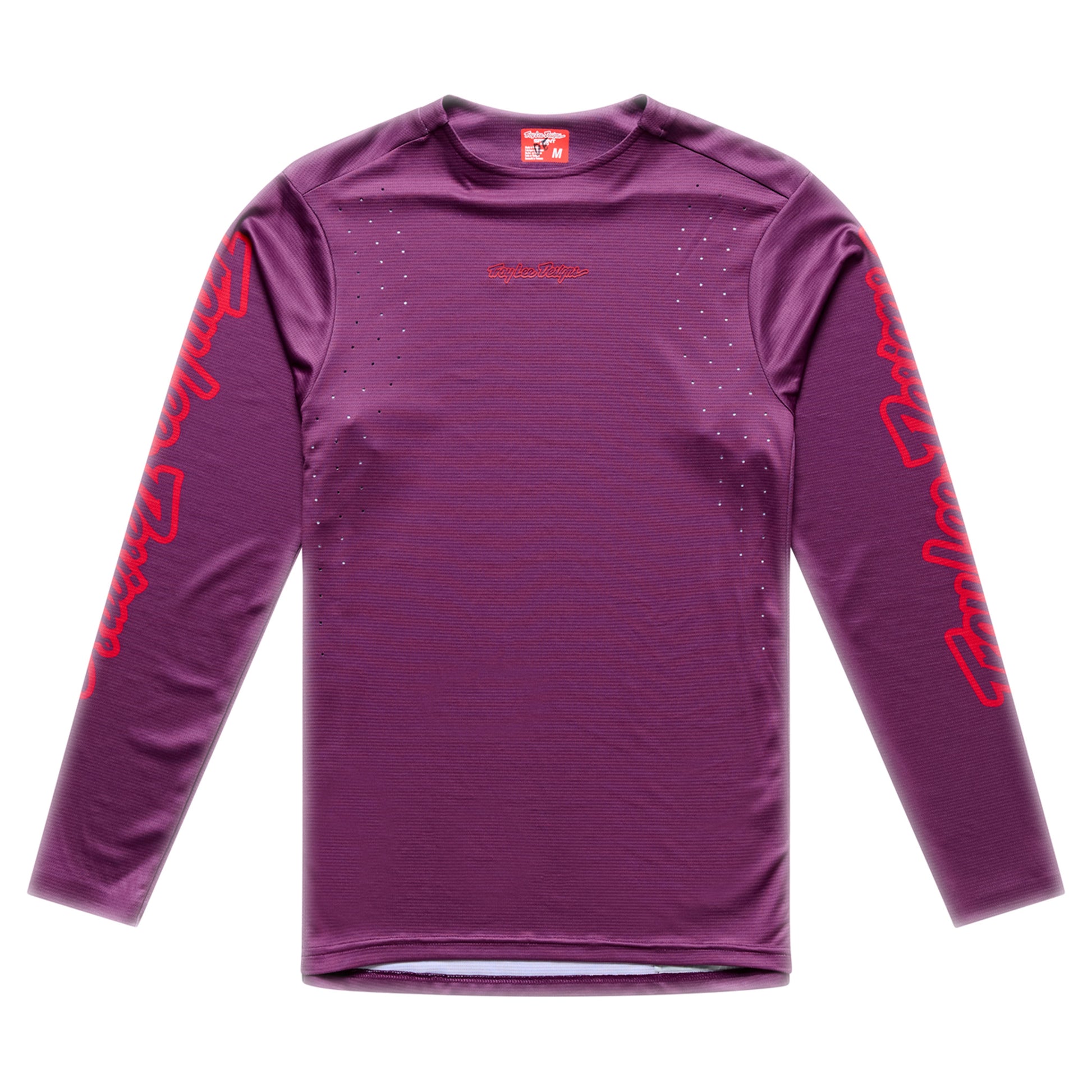 TLD Sprint Pro Jersey - M - Mono Sangria - Image 1