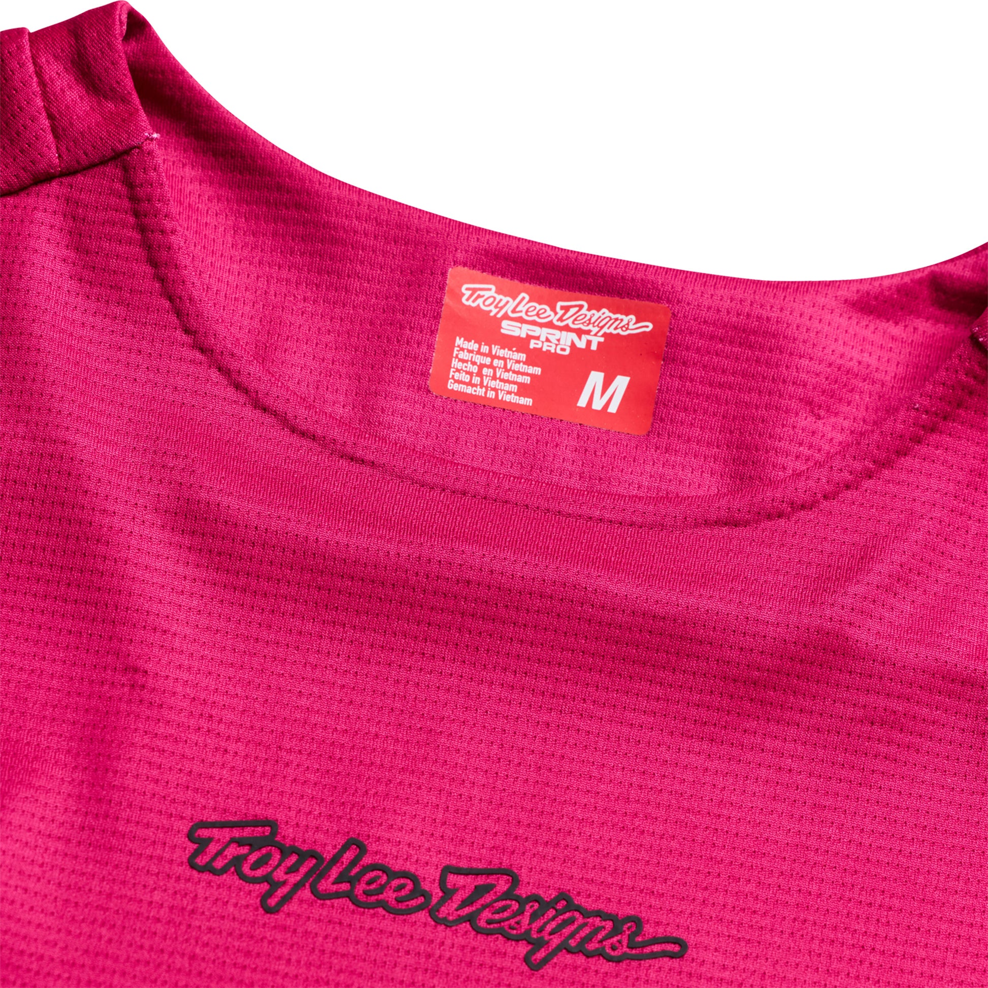 TLD Sprint Pro Jersey - XL - Mono Fuchsia - Image 3