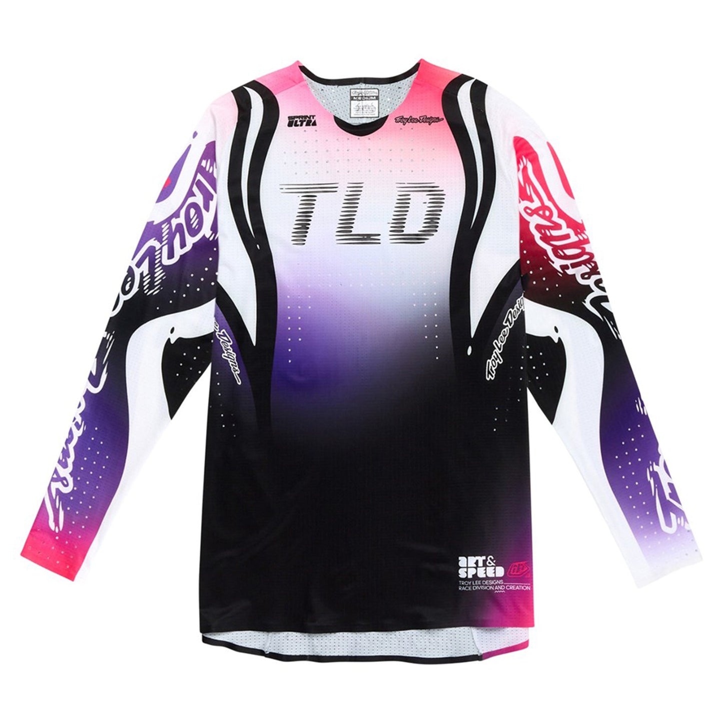 TLD Sprint Ultra Jersey - M - Drip Purple - Image 1