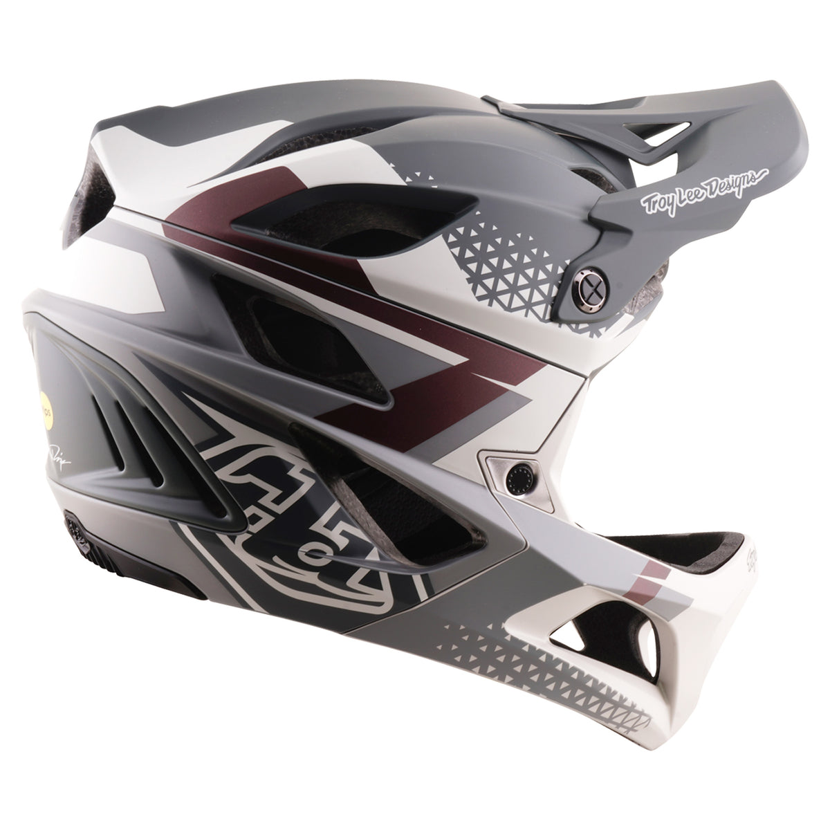 TLD Stage 2 MIPS Helmet - M/L - Amper Grey/Pumice - Image 6