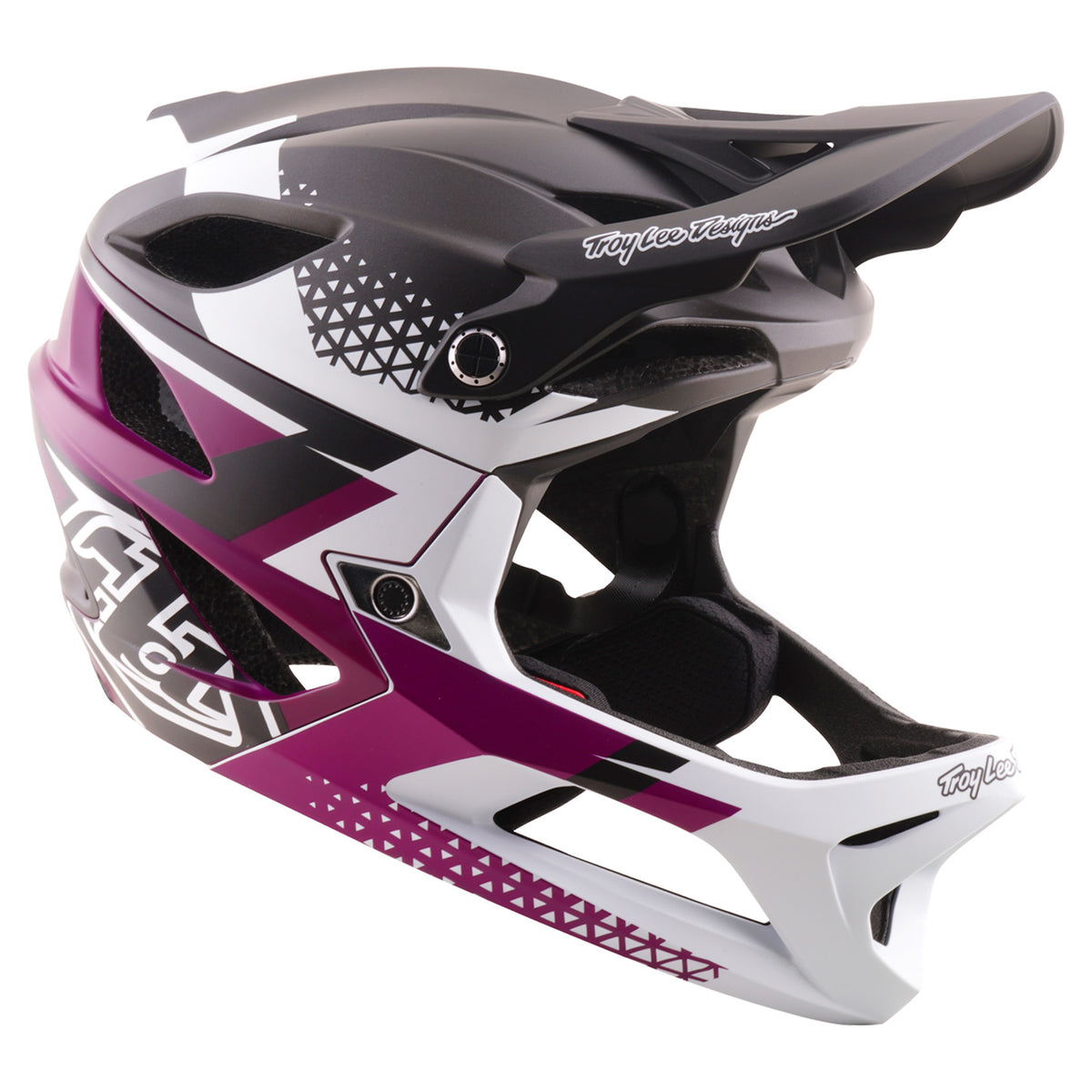 TLD Stage 2 MIPS Helmet - XL/2XL - Amper White/Fuchsia - Image 3