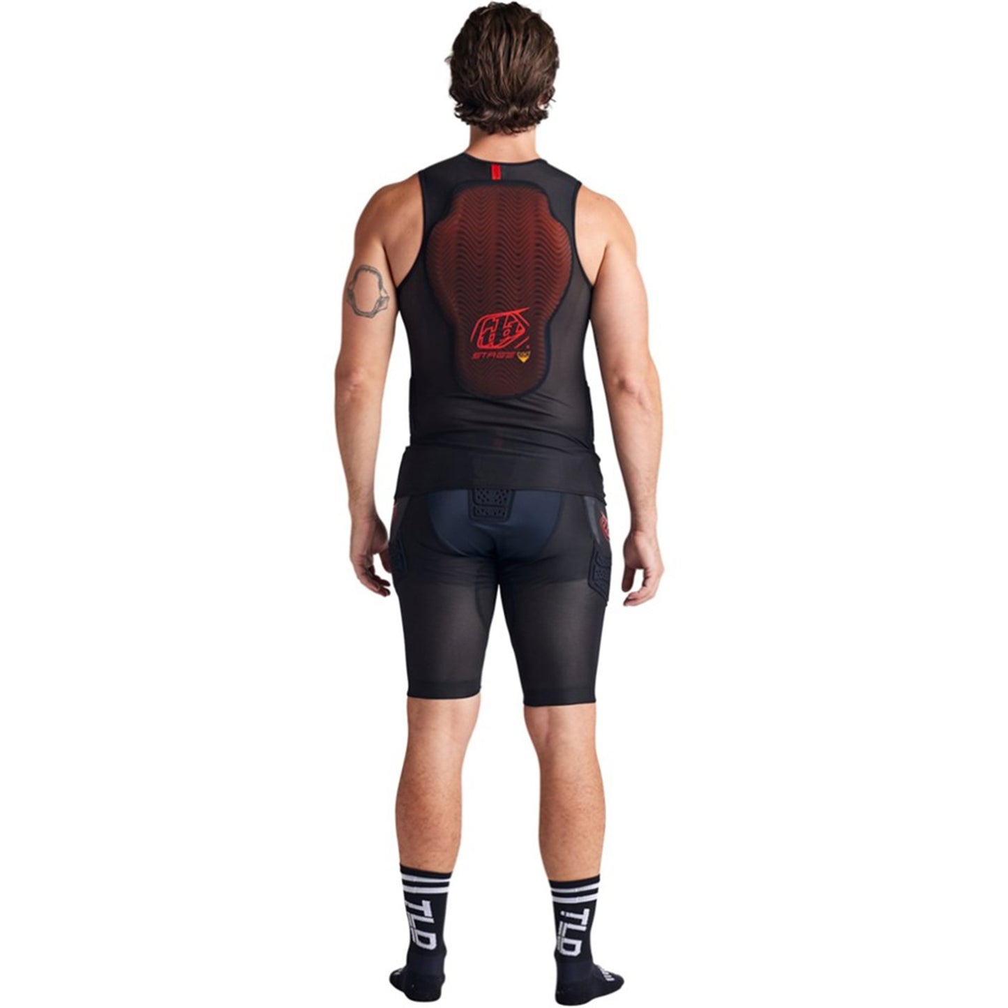 TLD Stage Ghost D30 Short Baselayer - S - Black - Image 4