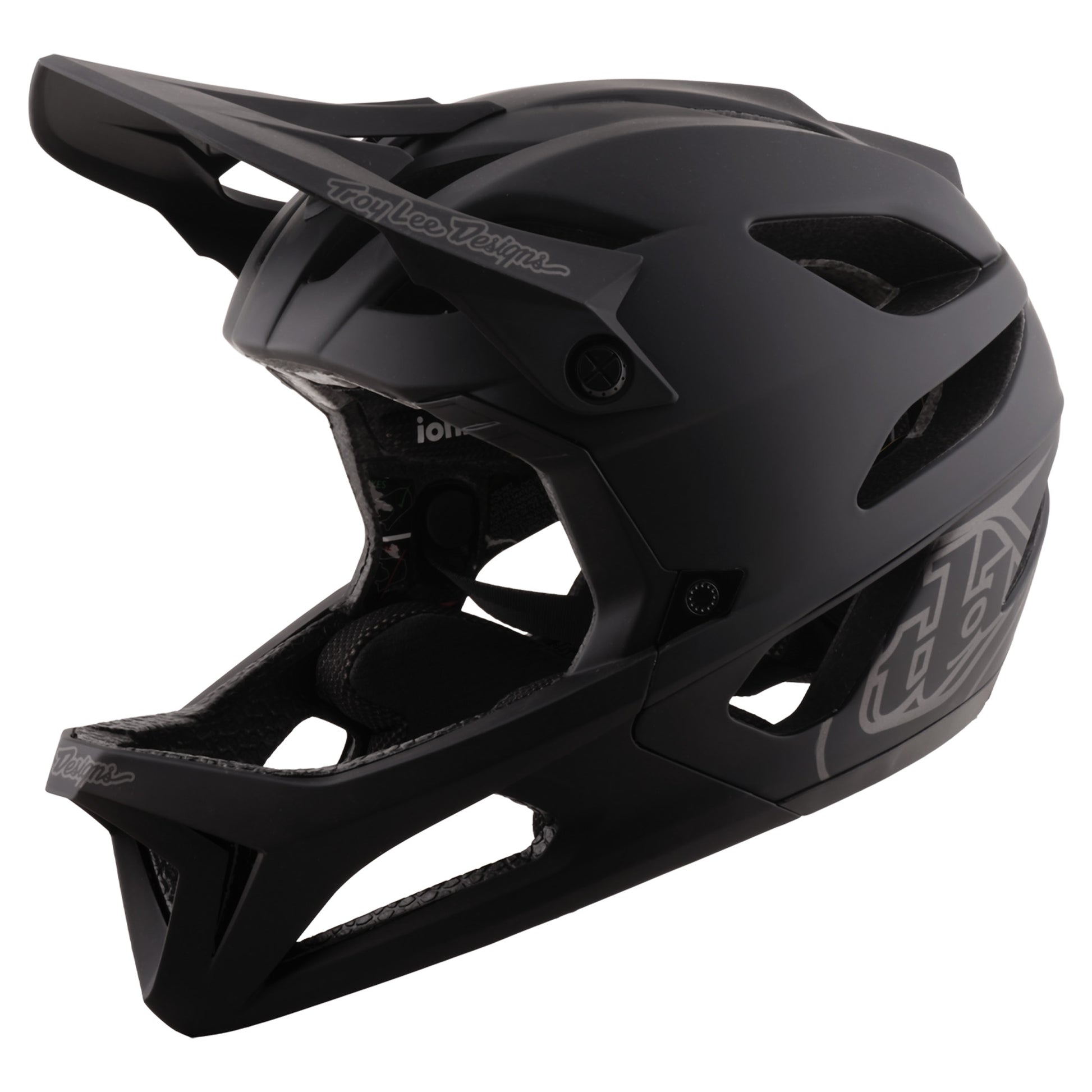 TLD Stage Helmet - XS/S - Drone Black - Image 4