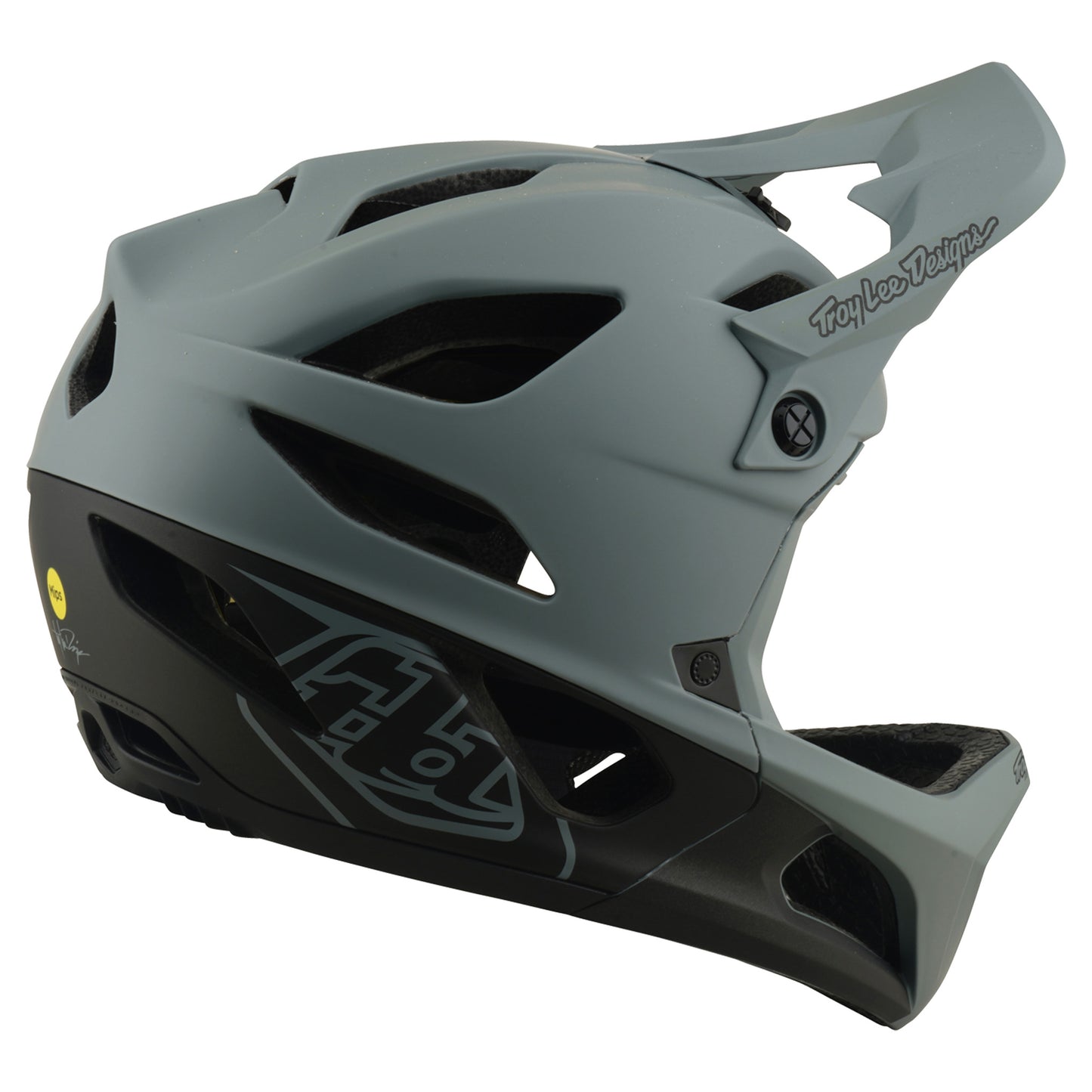 TLD Stage MIPS Helmet - M/L - Drone Grey/Charcoal - Image 6