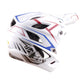 TLD Stage Stunt Helmet - XS/S - Pinstripe White - Image 1