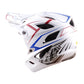 TLD Stage Stunt Helmet - XS/S - Pinstripe White - Image 2