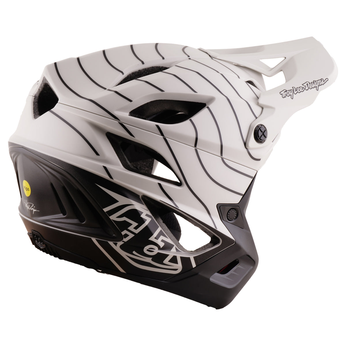 TLD Stage Stunt MIPS Helmet - M/L - Airwaves Pumice - Image 5