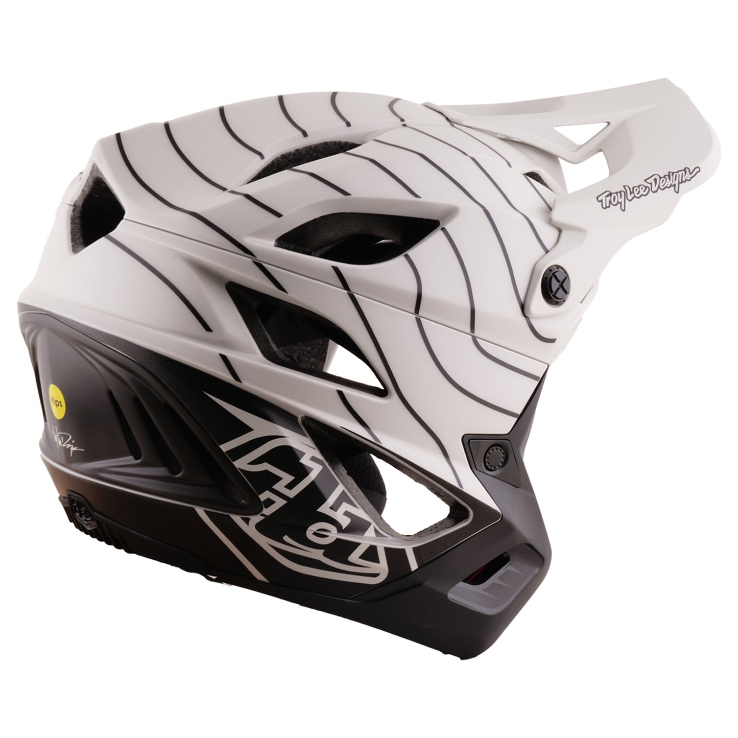 TLD Stage Stunt MIPS Helmet - XL/2XL - Airwaves Pumice - Image 5