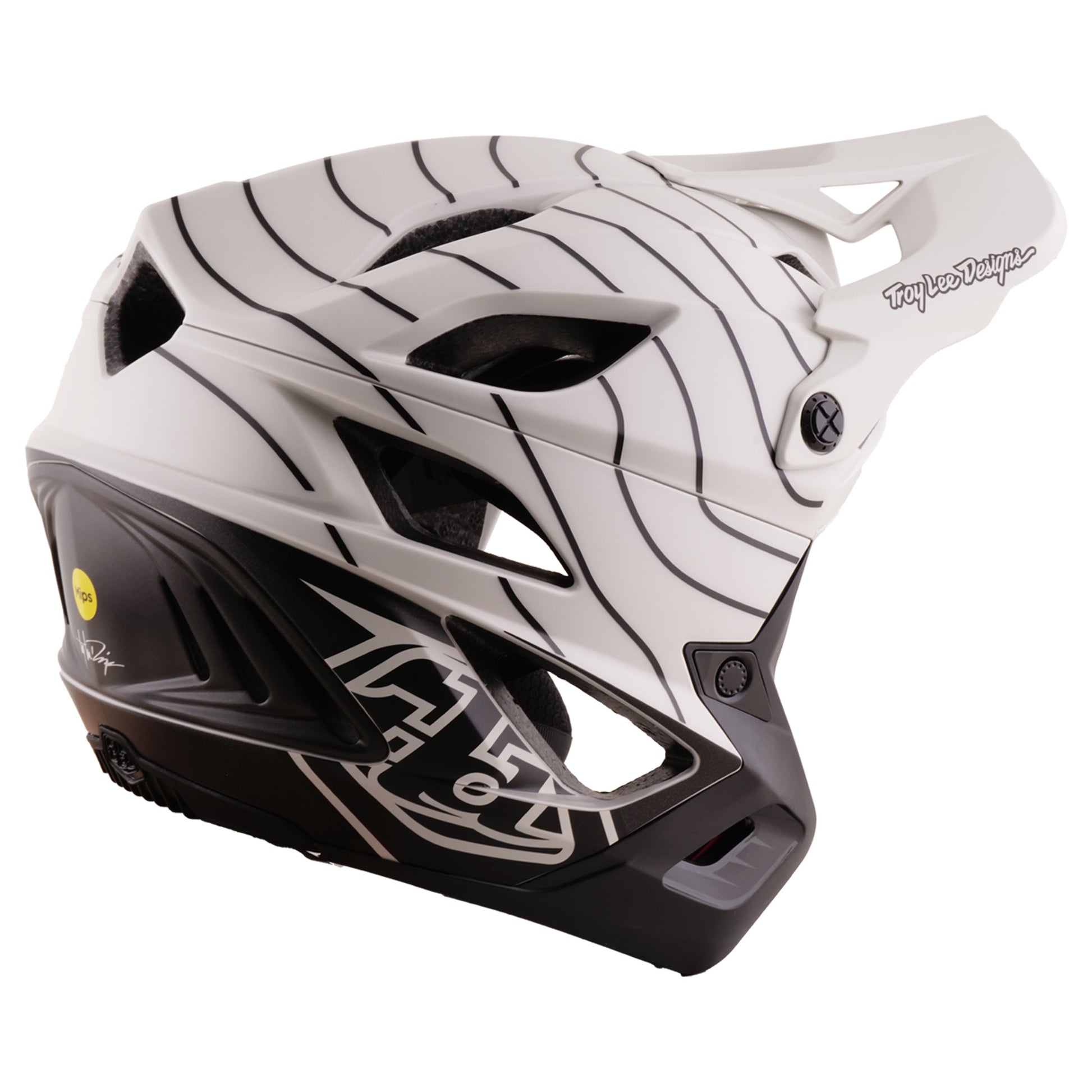 TLD Stage Stunt MIPS Helmet - XS/S - Airwaves Pumice - Image 5