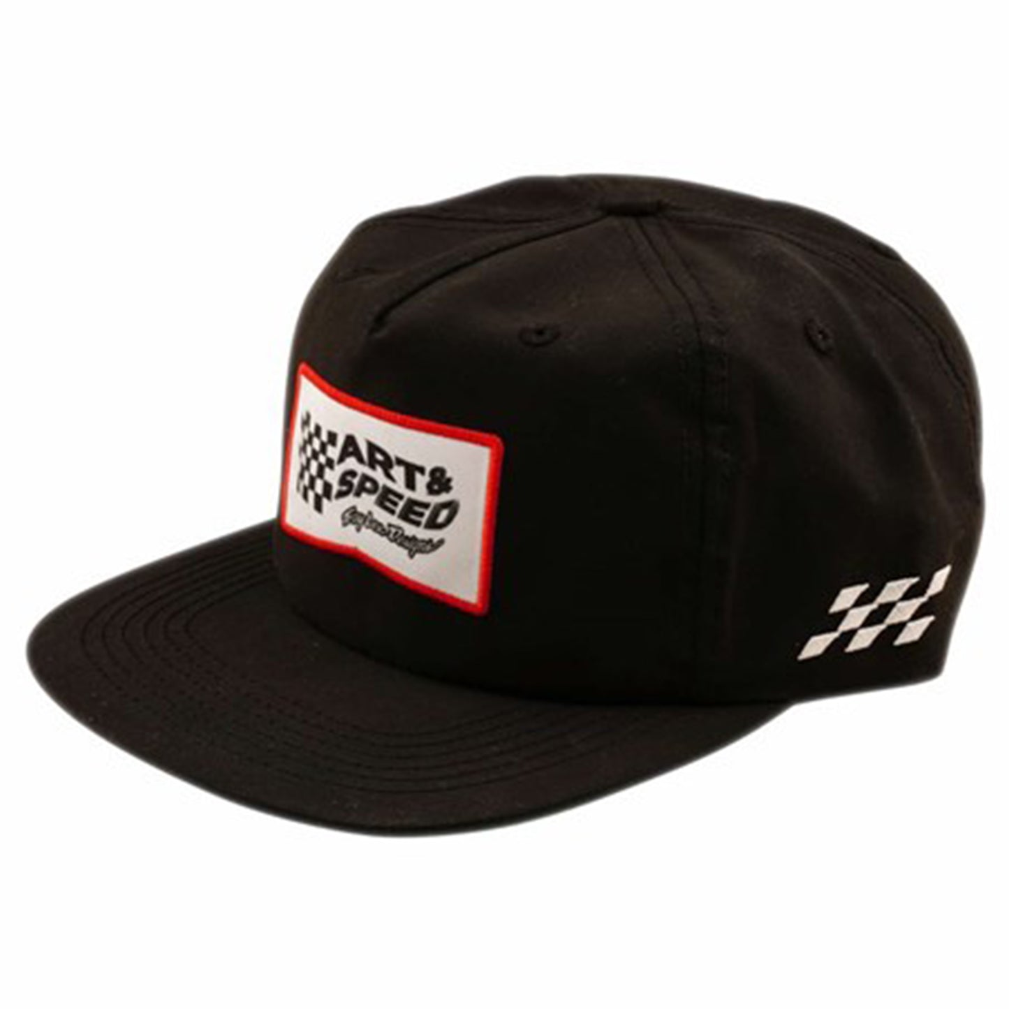 TLD Winners Circle Unstructured Snapback Hat - One Size - Black - Image 1