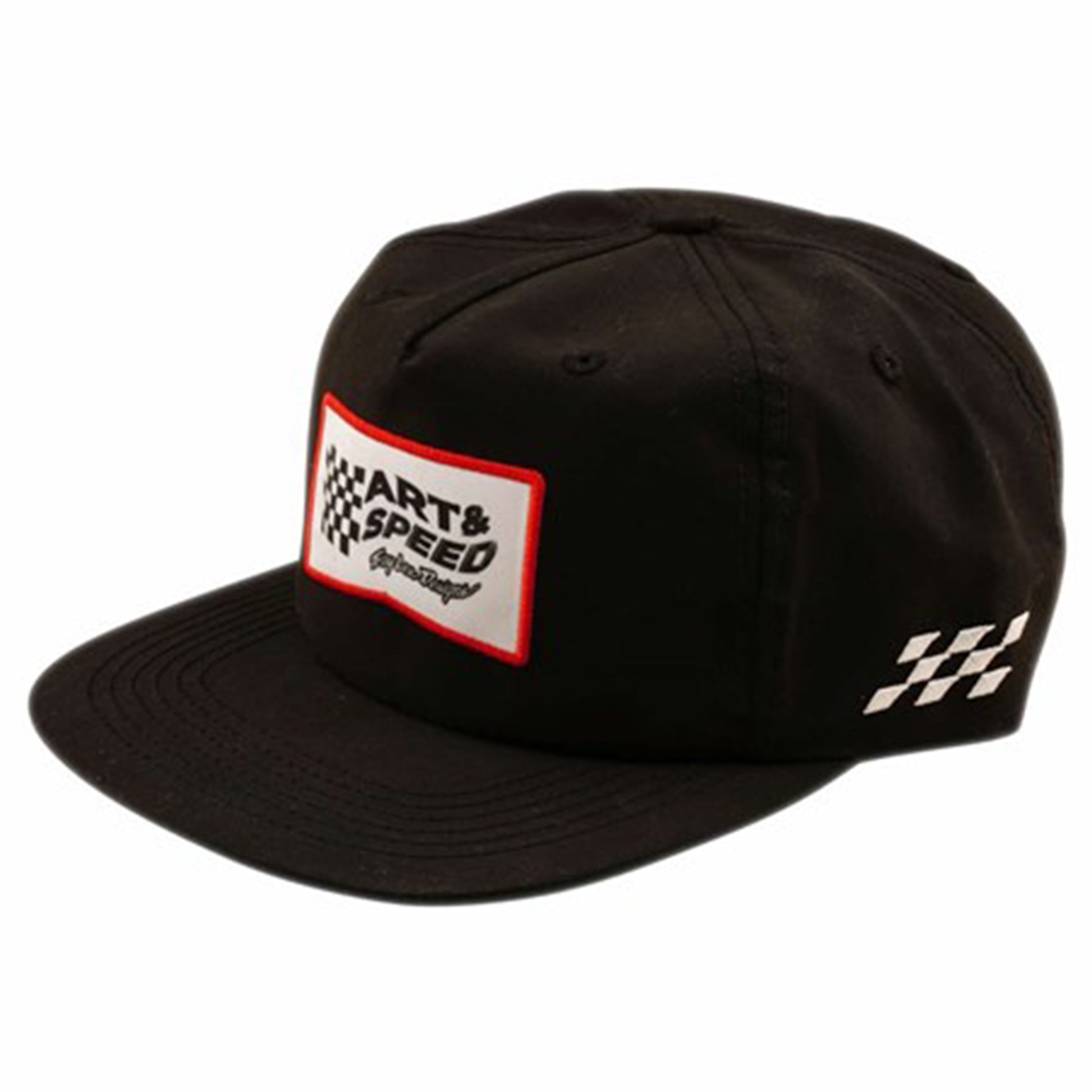 TLD Winners Circle Unstructured Snapback Hat - One Size - Black - Image 1