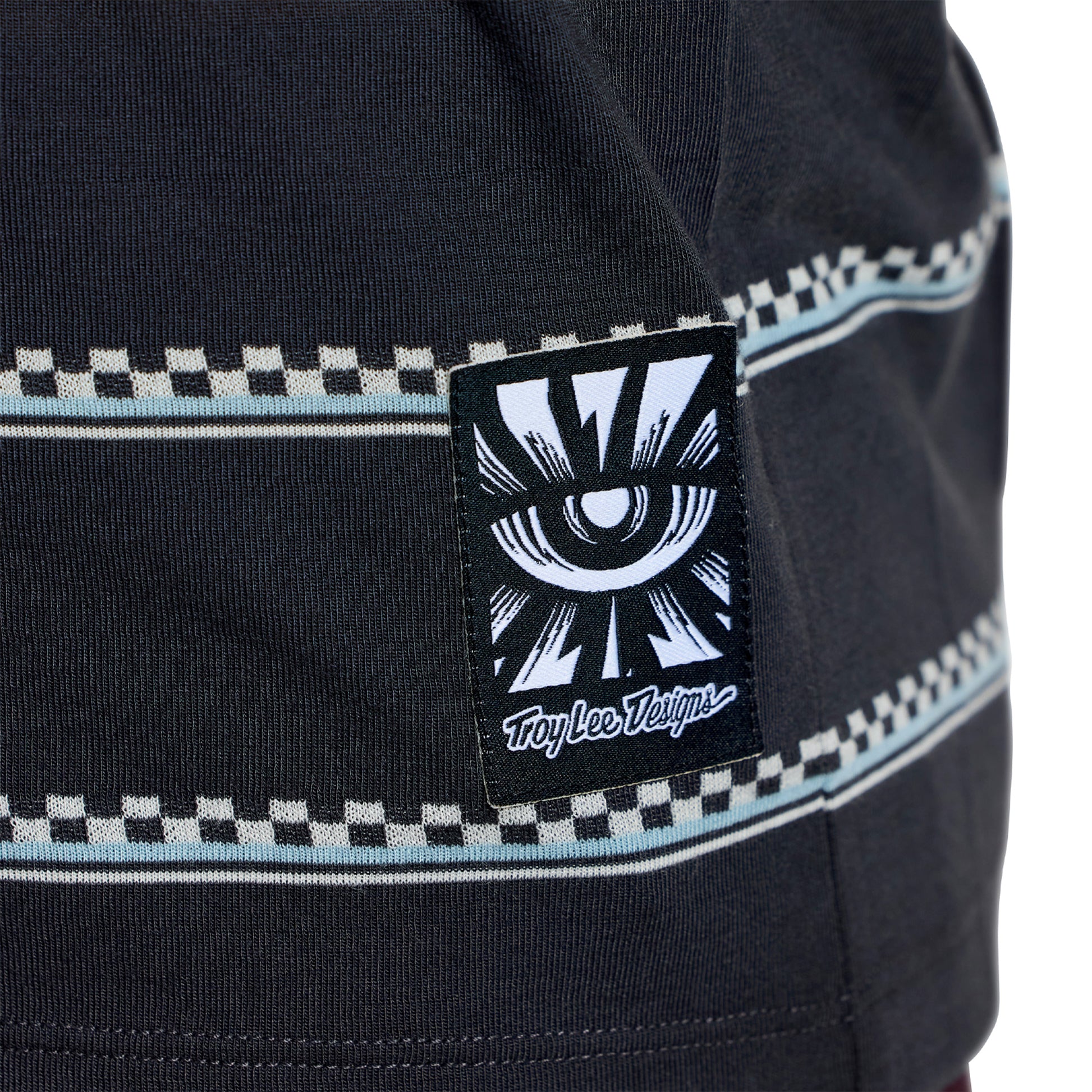 TLD Women's Lilium Ride Short Sleeve Tee - S - Checked Out Carbon - Image 2
