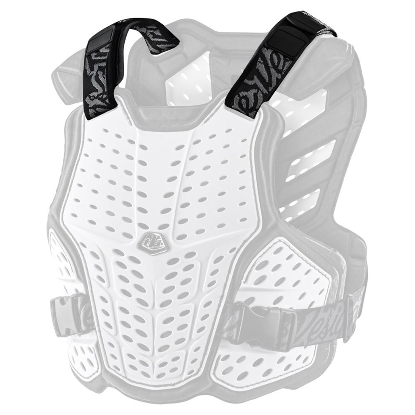 TLD Youth 26.1 Rockfight Shoulder Straps Replacement - One Size - Black - Image 1
