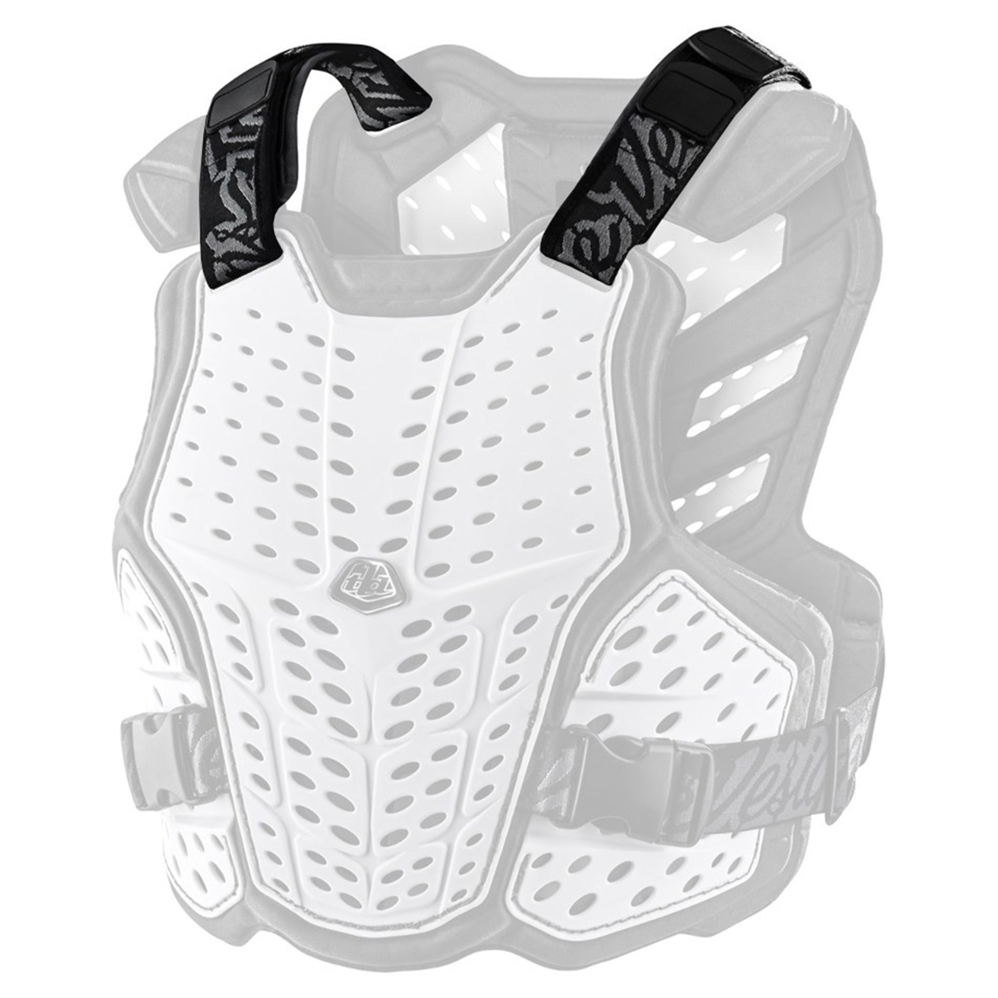 TLD Youth 26.1 Rockfight Shoulder Straps Replacement - One Size - Black - Image 1