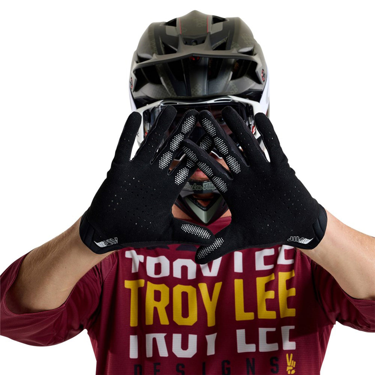 TLD Youth Air Glove - XS - Black - Image 4
