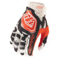 TLD Youth Air Gloves - L - Membrane White/Infra Red - Image 1