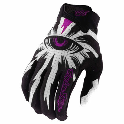TLD Youth Air Gloves - S - Cyclops Black / Fuchsia - Image 1