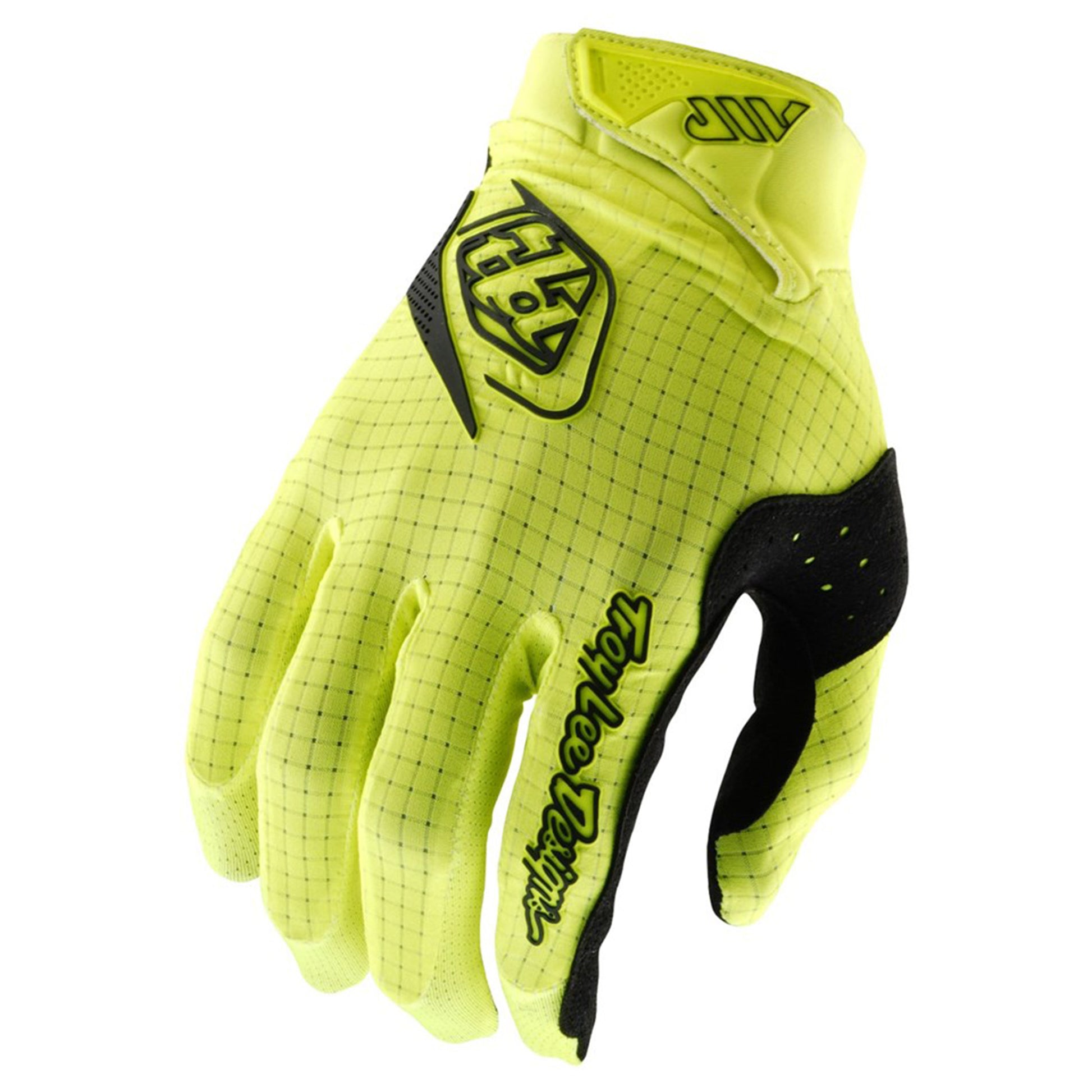 TLD Youth Air Gloves - S - Mono Flo Yellow - Image 1