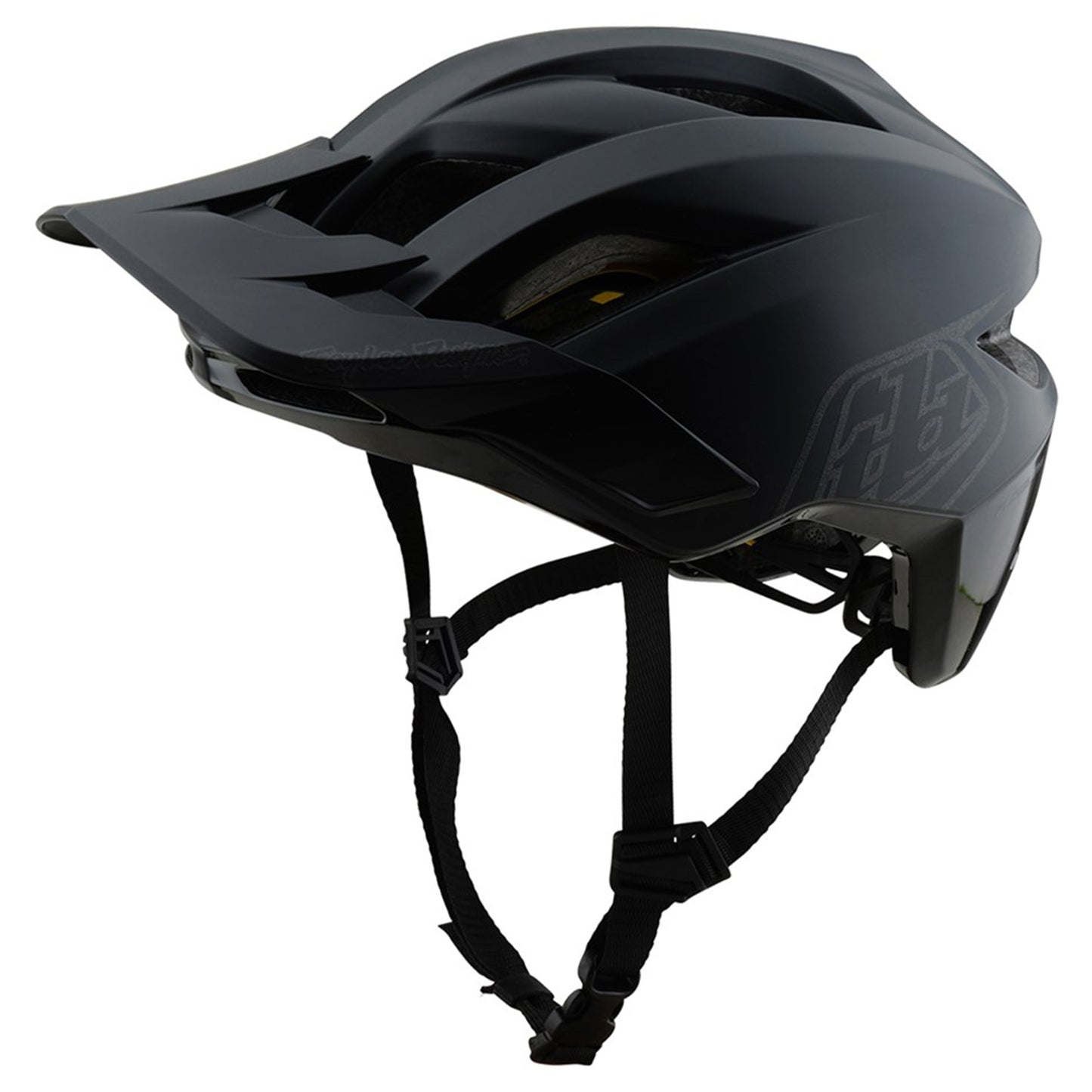 TLD Youth Flowline MIPS Helmet - OSFA - Point Black / Charcoal - Image 3