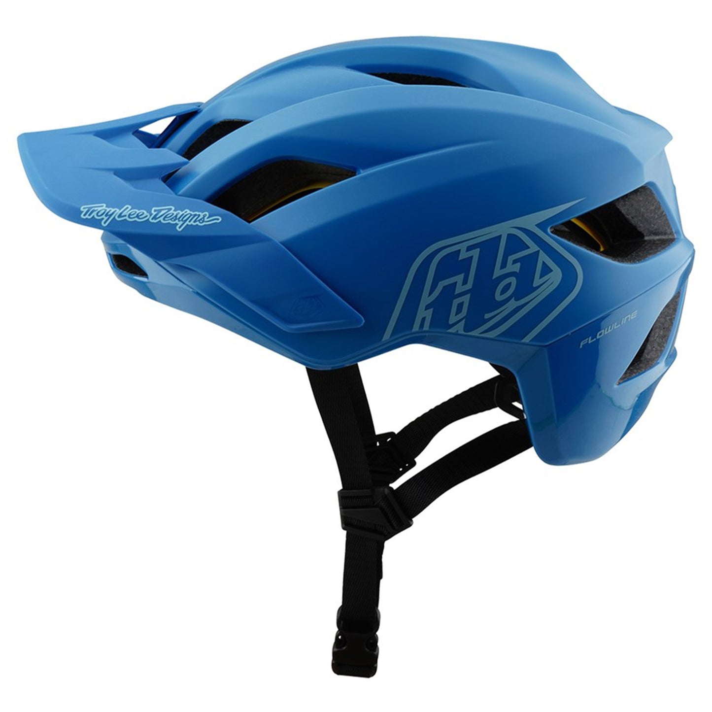 TLD Youth Flowline MIPS Helmet - OSFA - Point Colbalt / Blue