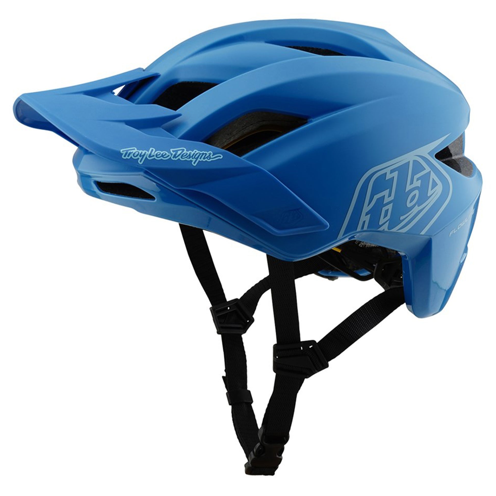 TLD Youth Flowline MIPS Helmet - OSFA - Point Colbalt / Blue - Image 3