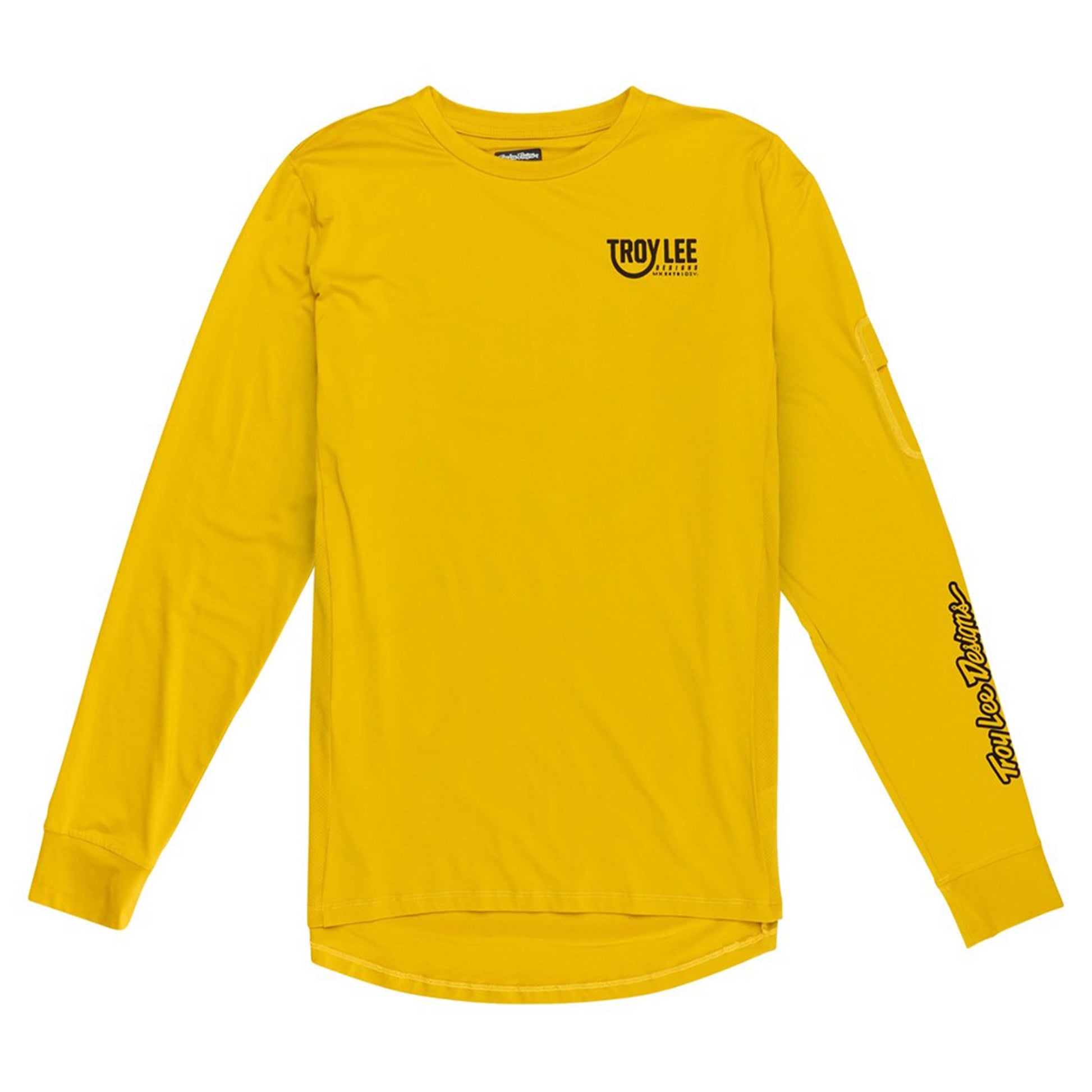 TLD Youth Ruckus Long Sleeve Ride Tee - XL - Eyez Safron - Image 1