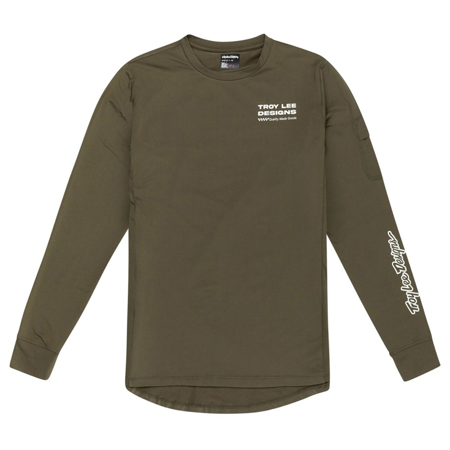 TLD Youth Ruckus Long Sleeve Ride Tee - XL - Factory Caper - Image 1