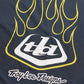 TLD Youth Ruckus Ride Long Sleeve Tee - L - Pressed Carbon - Image 6