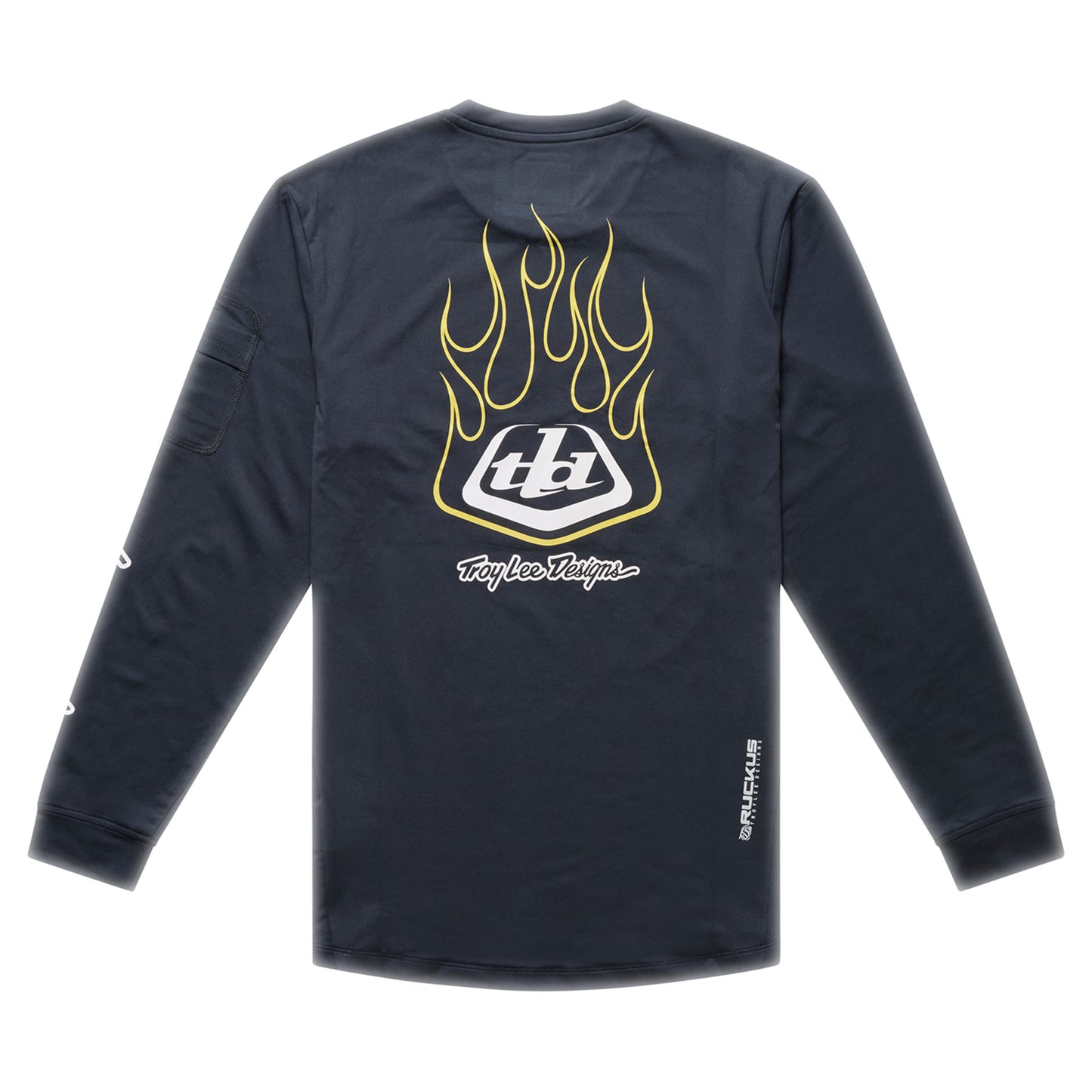 TLD Youth Ruckus Ride Long Sleeve Tee - XL - Pressed Carbon - Image 2